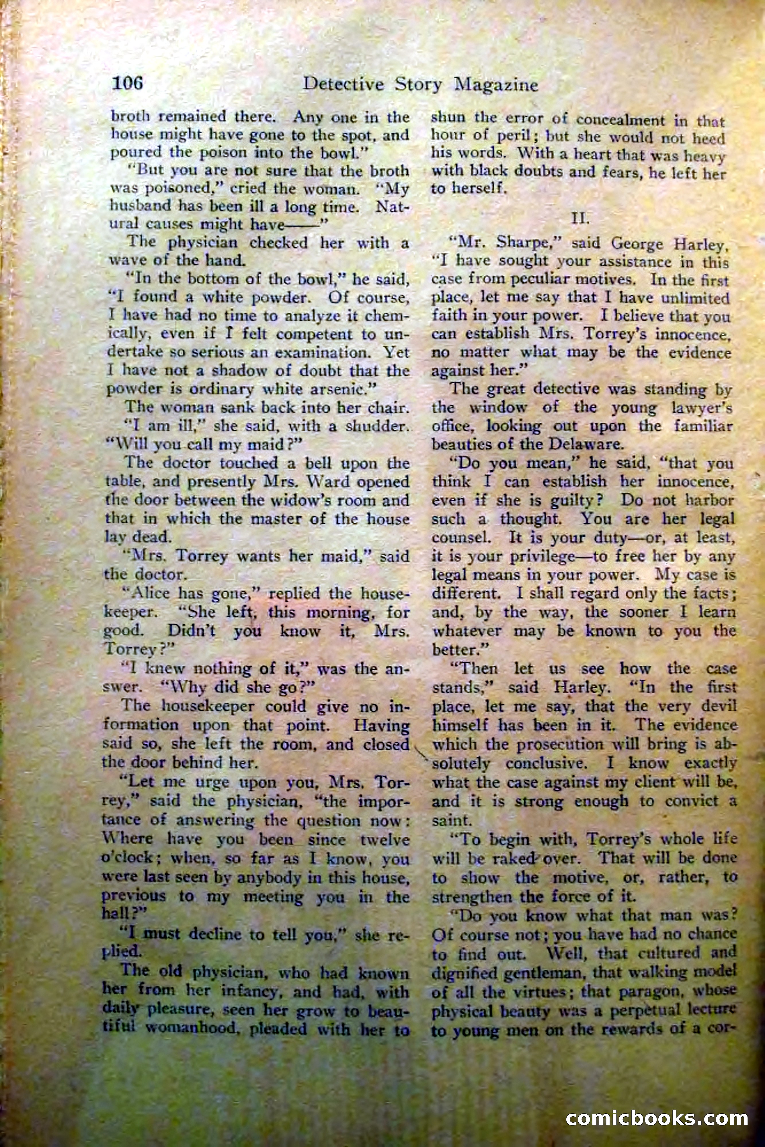 Detective Story Magazine, Vol. 2, No. 5 — page 108 of 132