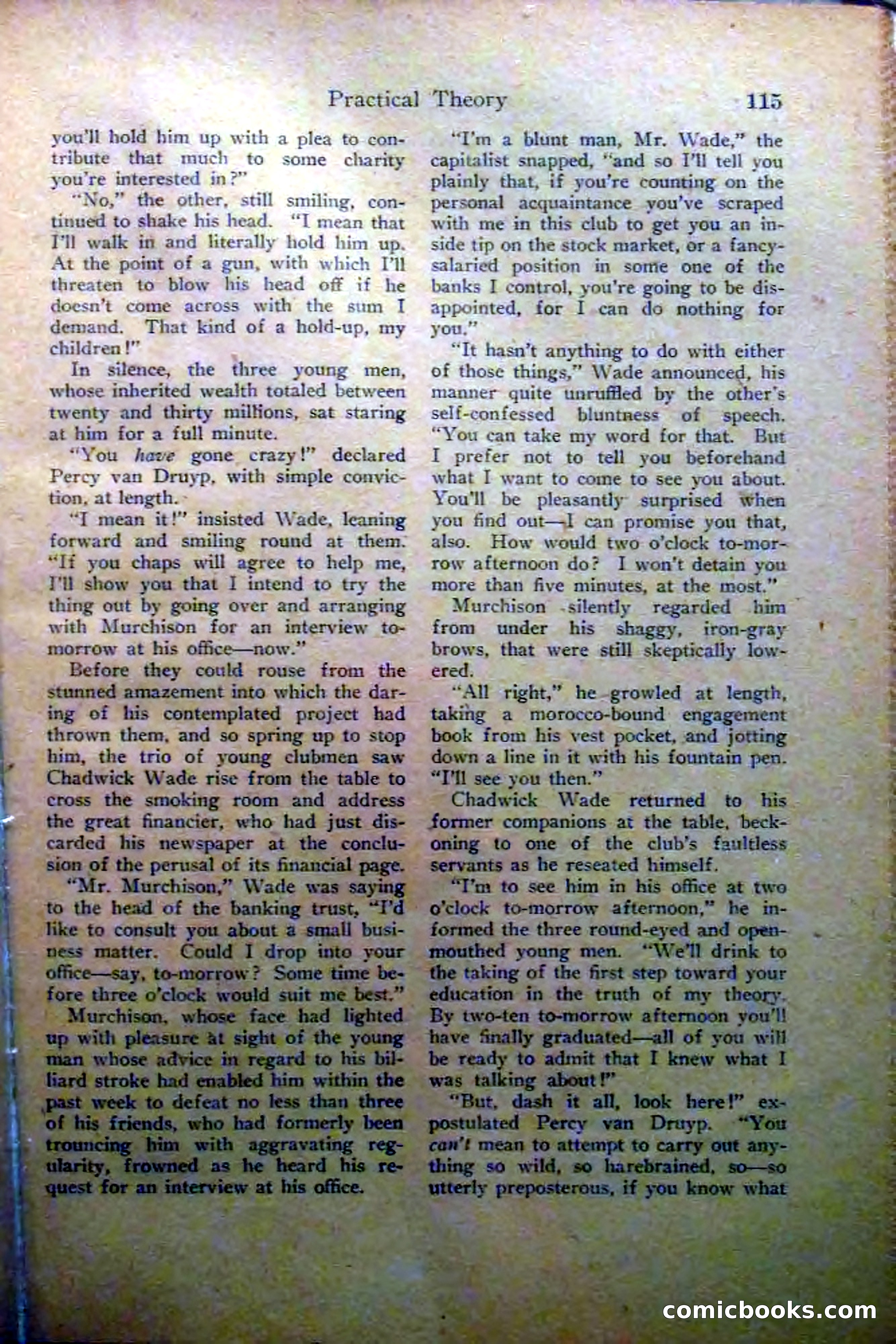 Detective Story Magazine, Vol. 2, No. 5 — page 117 of 132