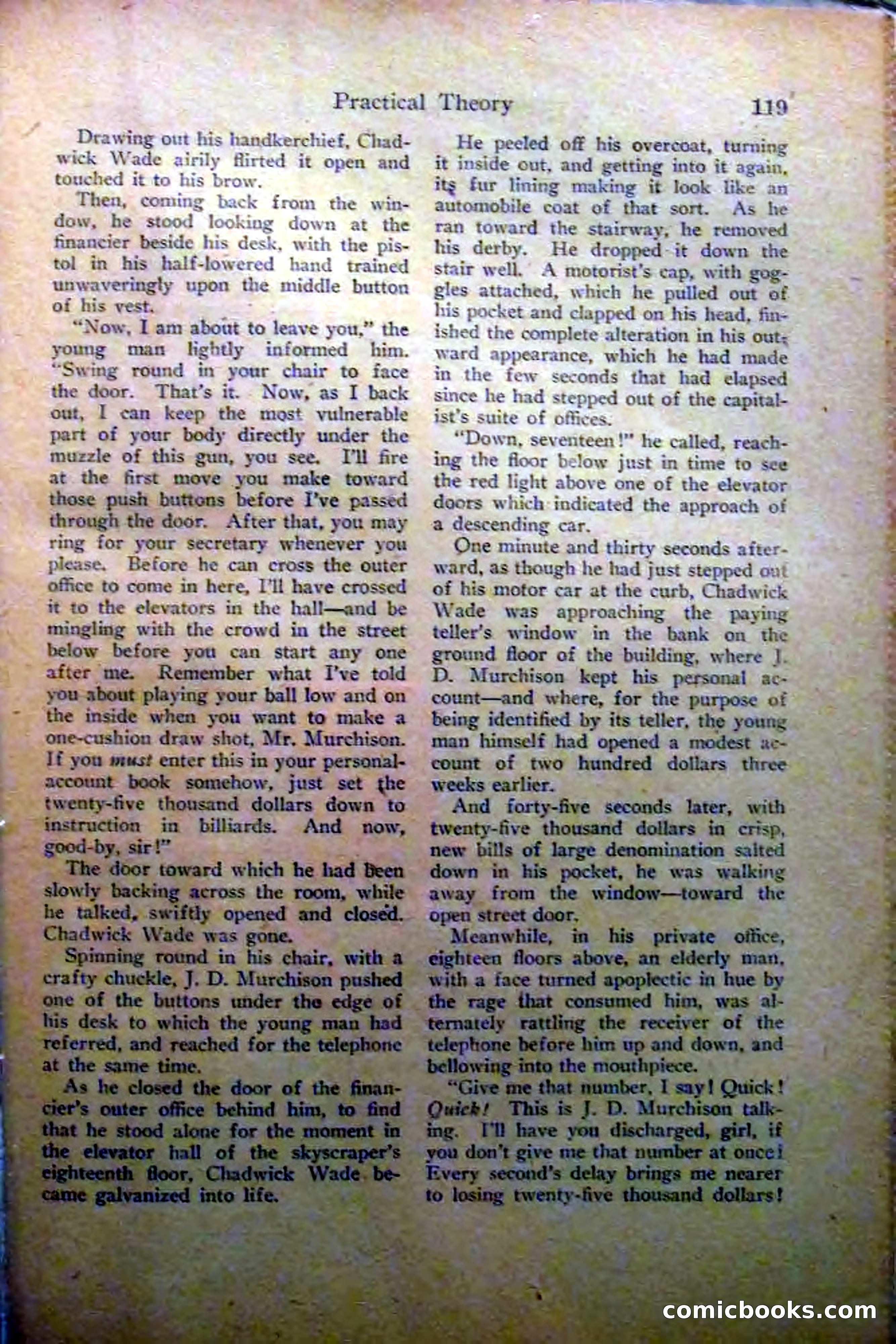 Detective Story Magazine, Vol. 2, No. 5 — page 121 of 132