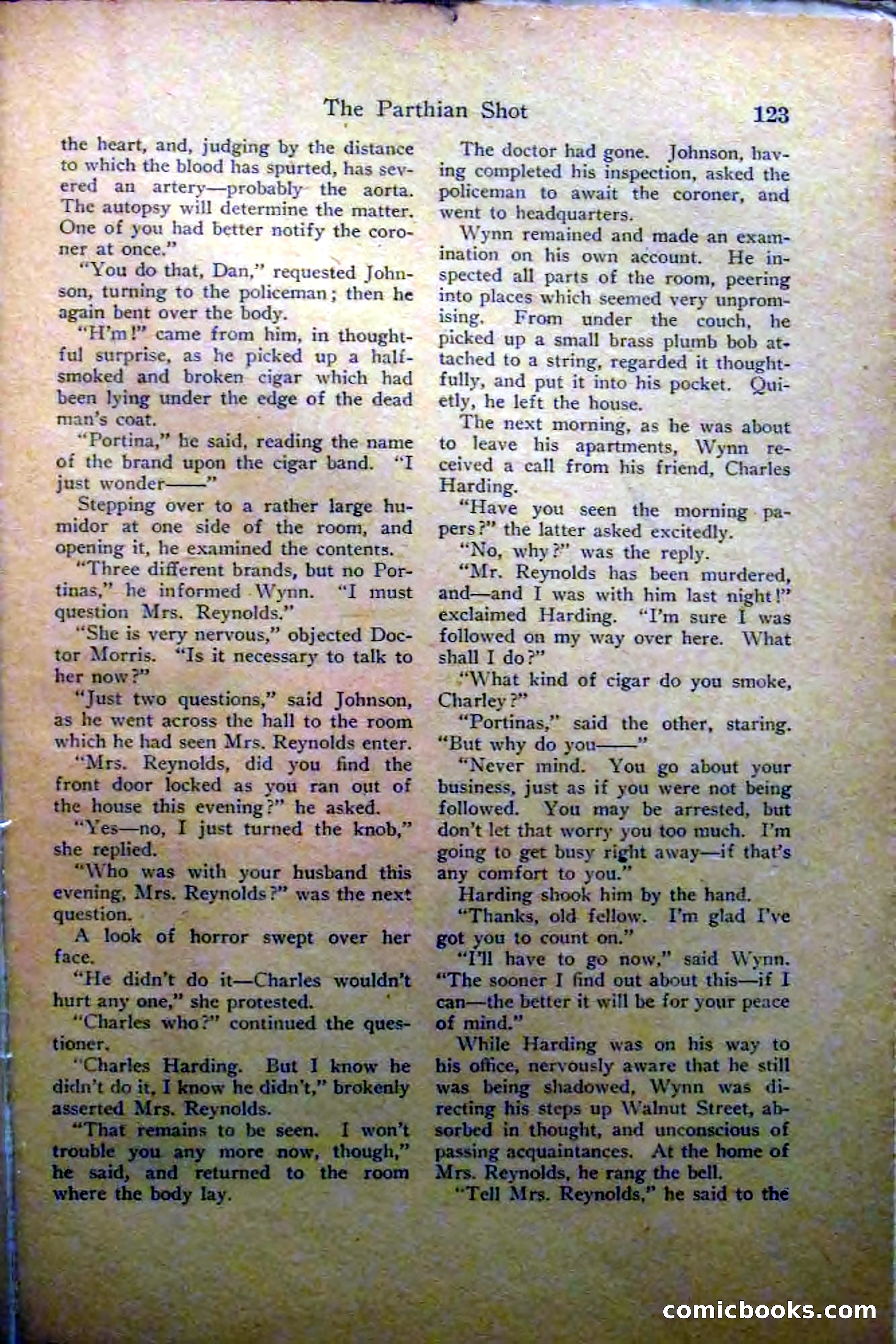 Detective Story Magazine, Vol. 2, No. 5 — page 125 of 132