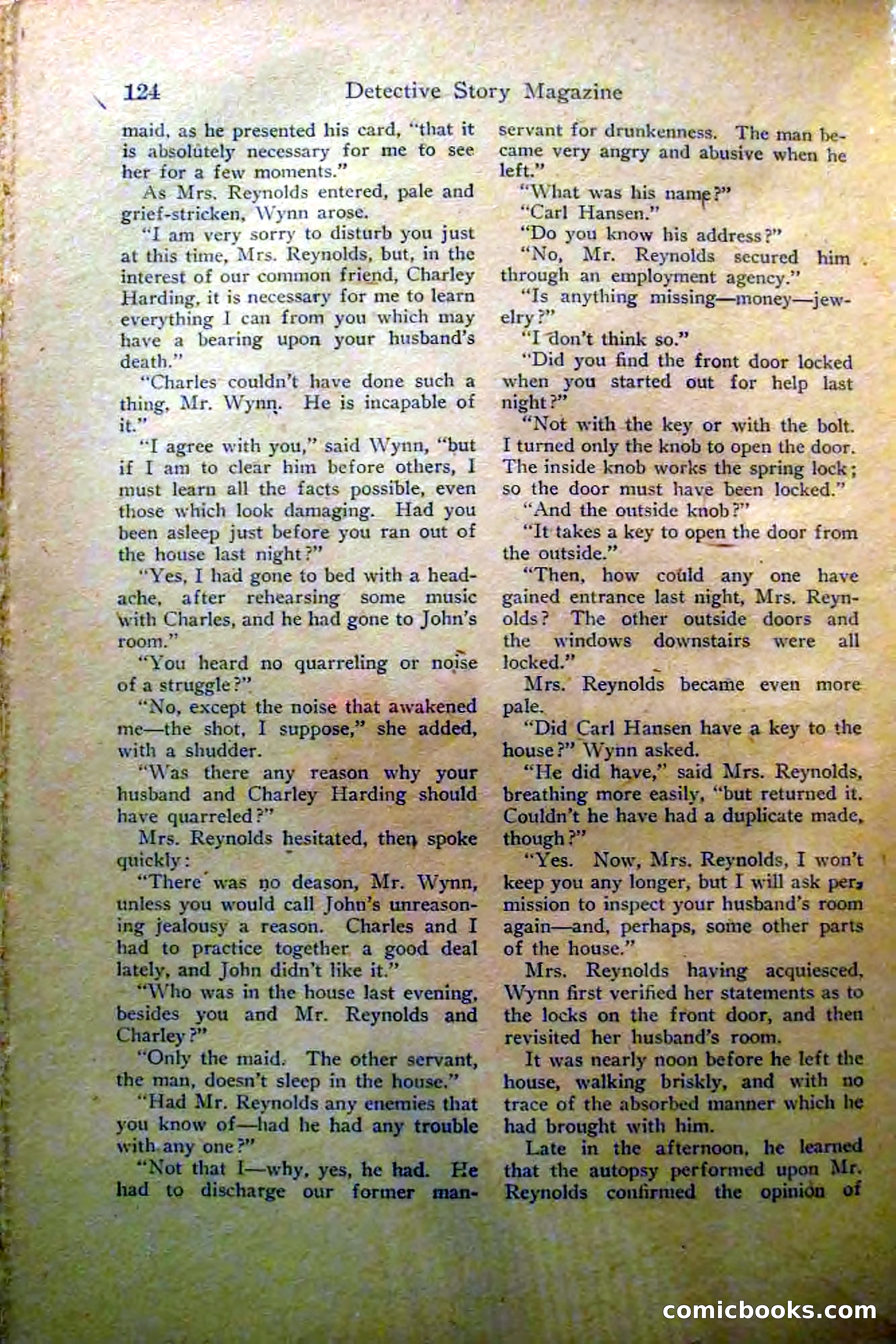 Detective Story Magazine, Vol. 2, No. 5 — page 126 of 132
