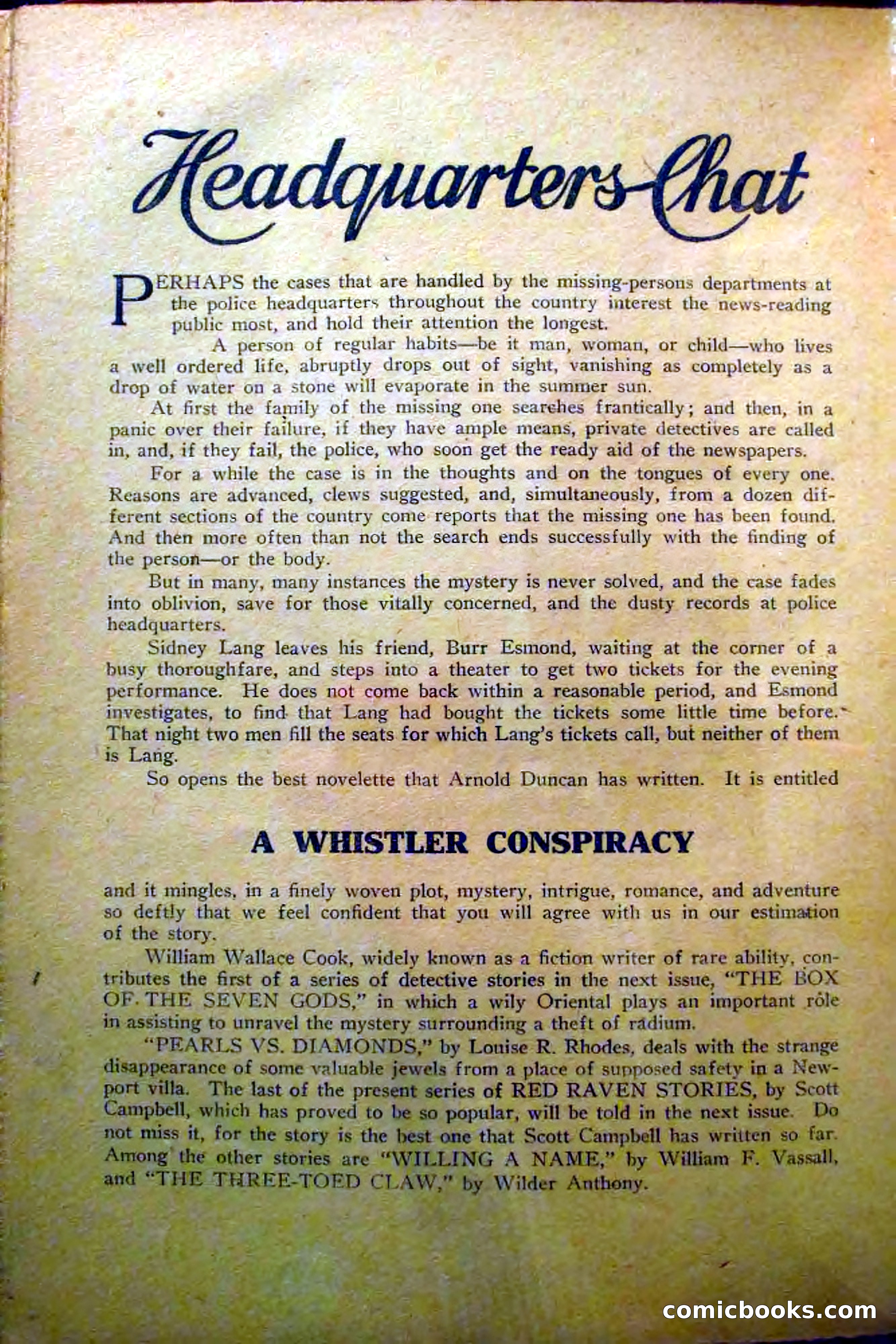 Detective Story Magazine, Vol. 2, No. 5 — page 130 of 132