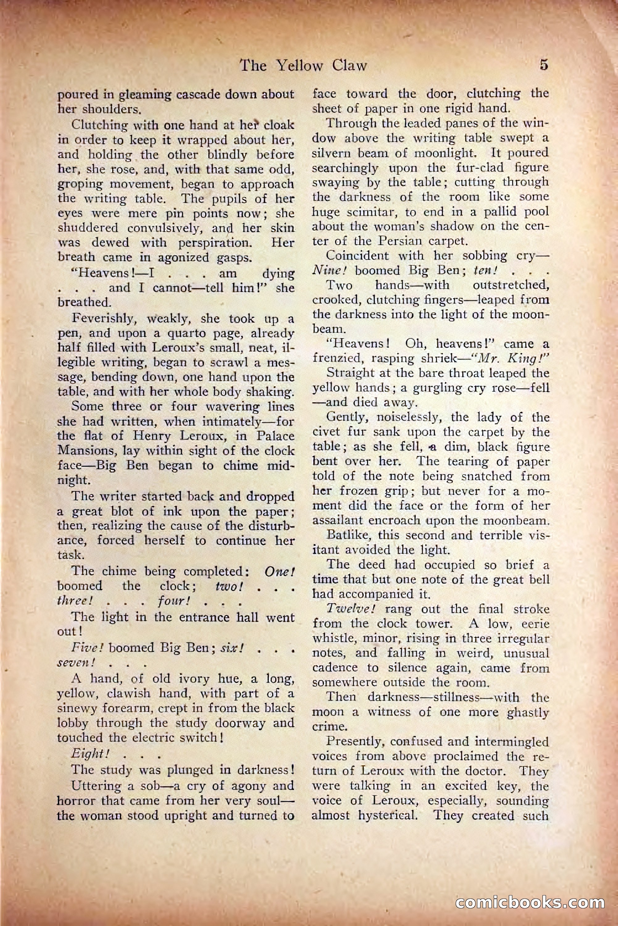 Detective Story Magazine, October 5, 1916 — page 7 of 132