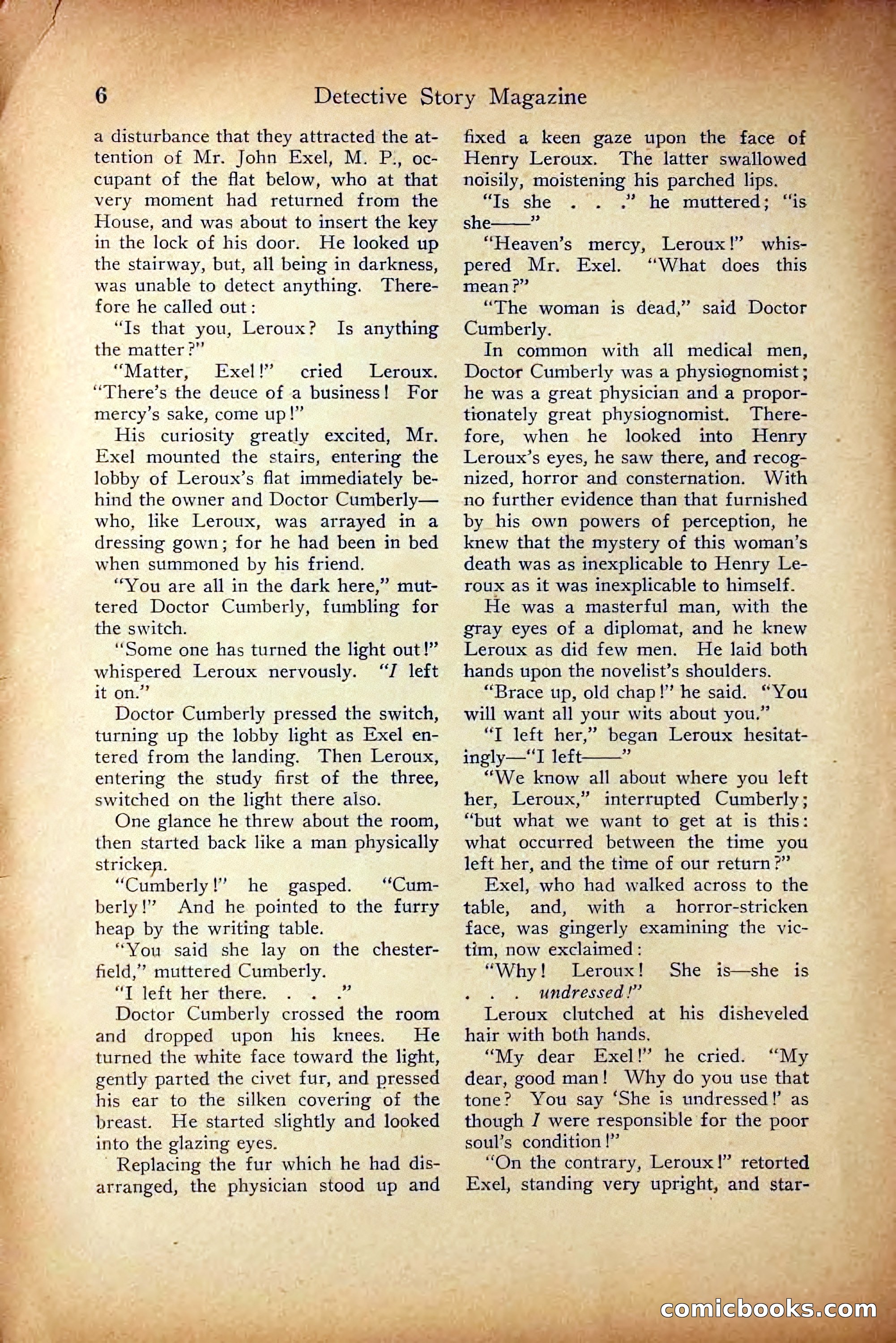 Detective Story Magazine, October 5, 1916 — page 8 of 132