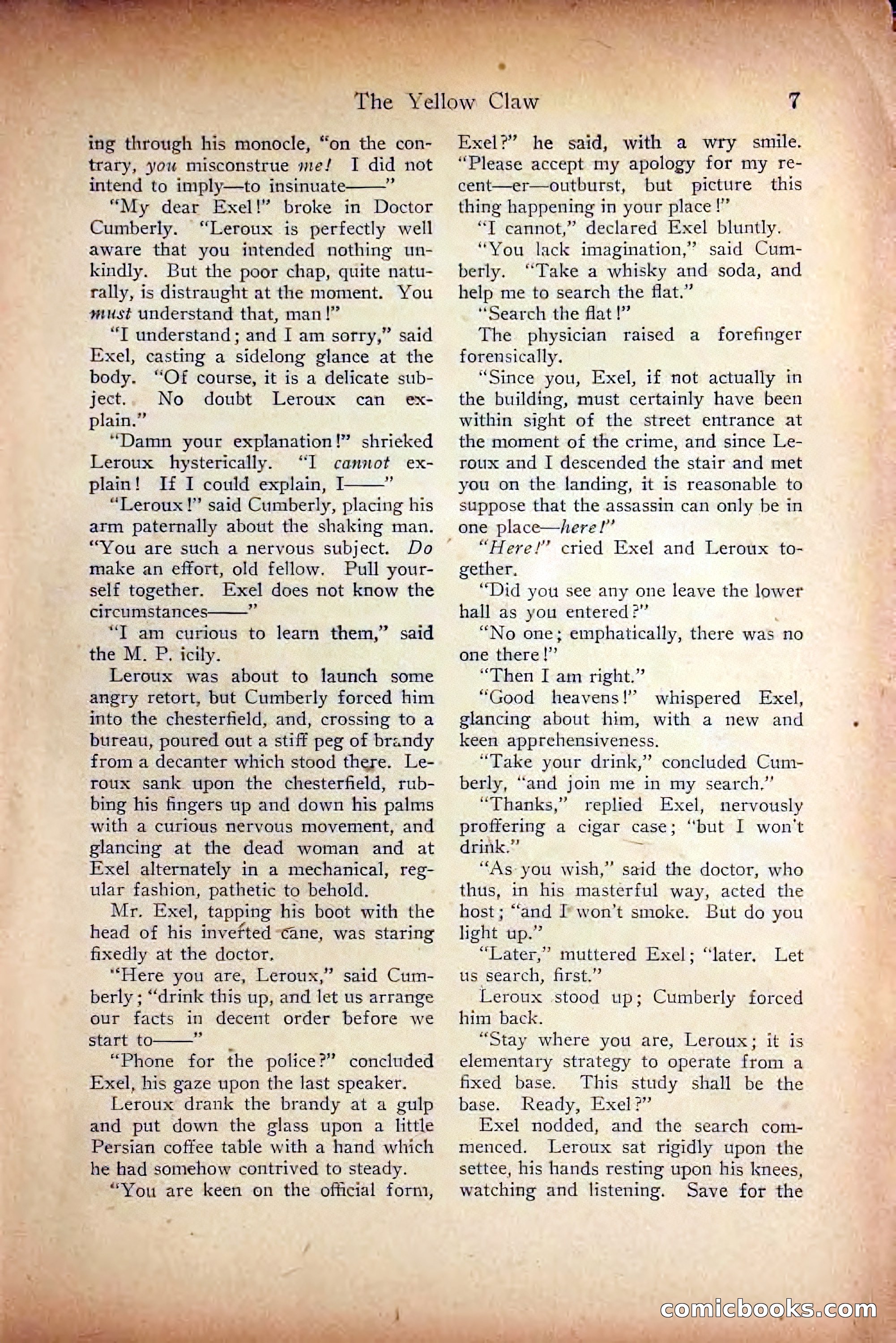 Detective Story Magazine, October 5, 1916 — page 9 of 132