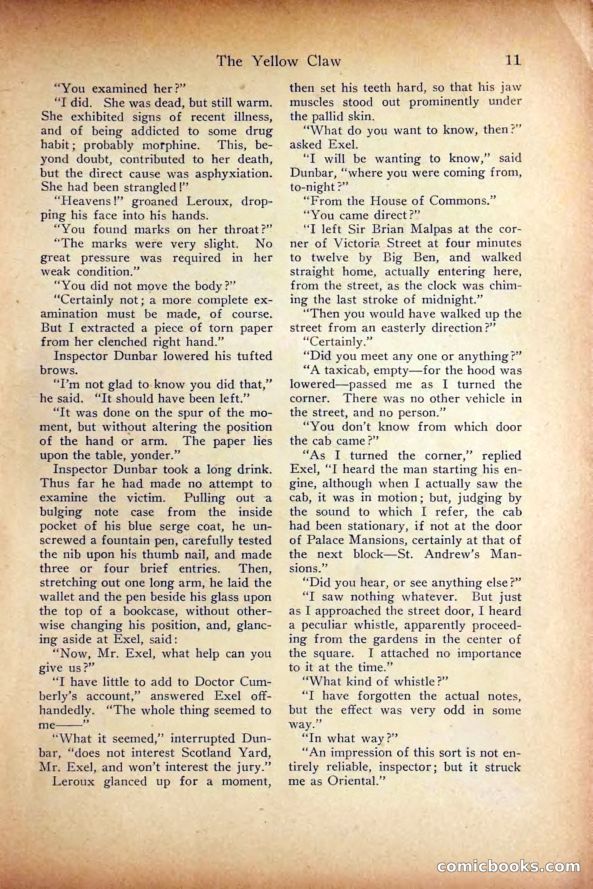 Detective Story Magazine, October 5, 1916 — page 13 of 132
