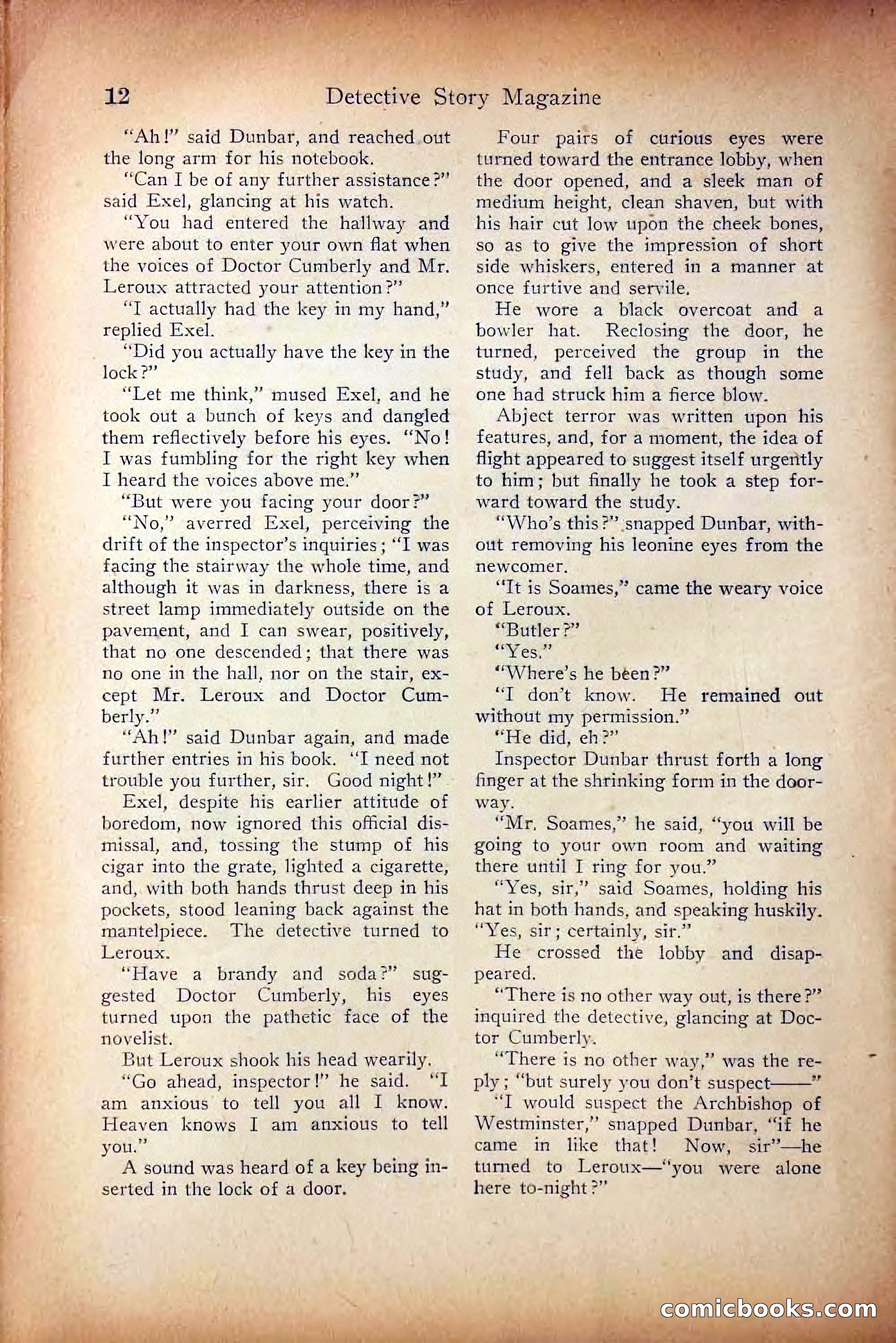 Detective Story Magazine, October 5, 1916 — page 14 of 132