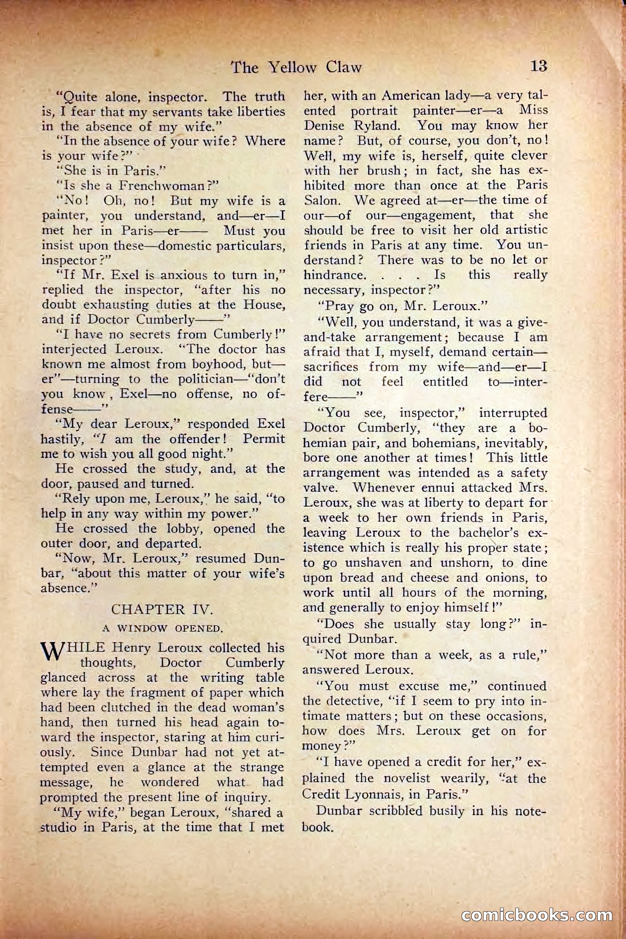 Detective Story Magazine, October 5, 1916 — page 15 of 132