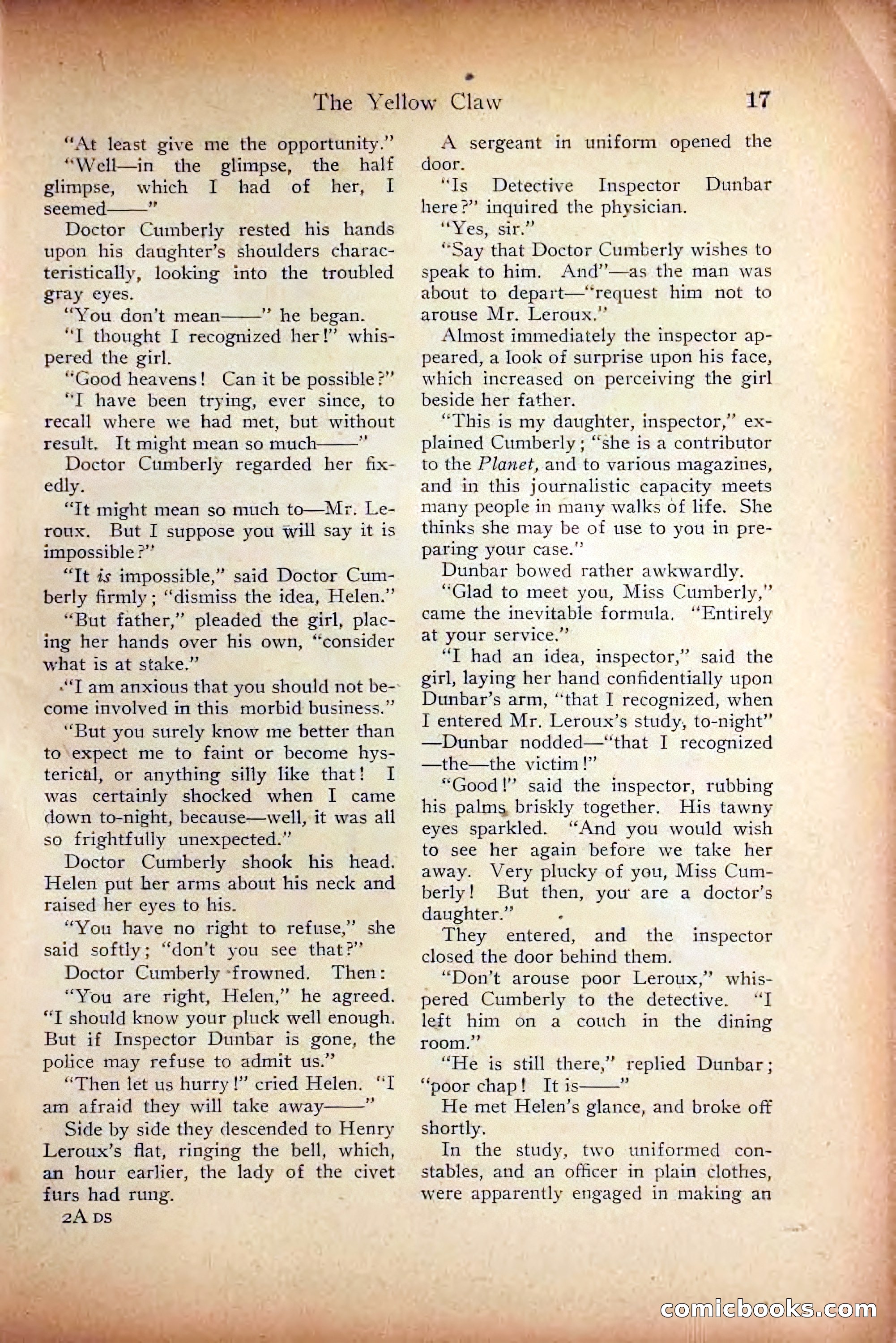 Detective Story Magazine, October 5, 1916 — page 19 of 132