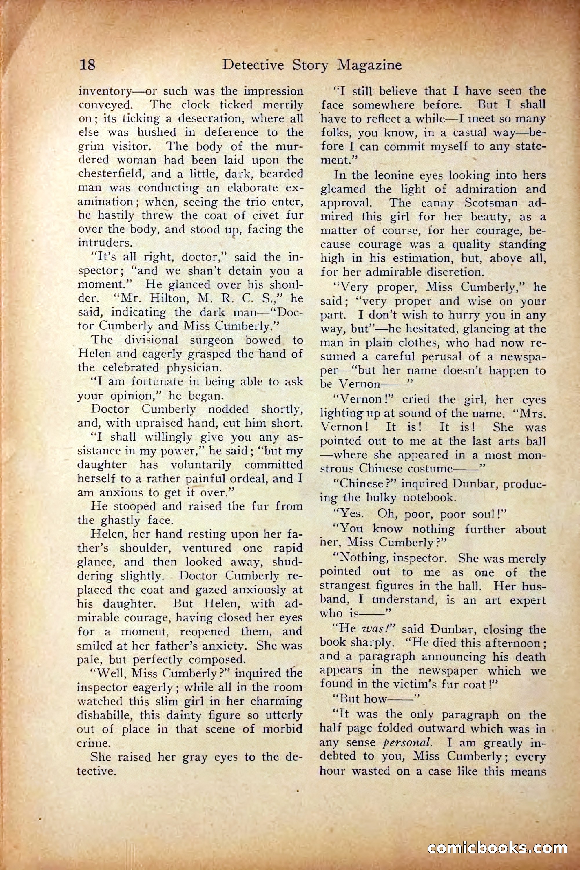 Detective Story Magazine, October 5, 1916 — page 20 of 132