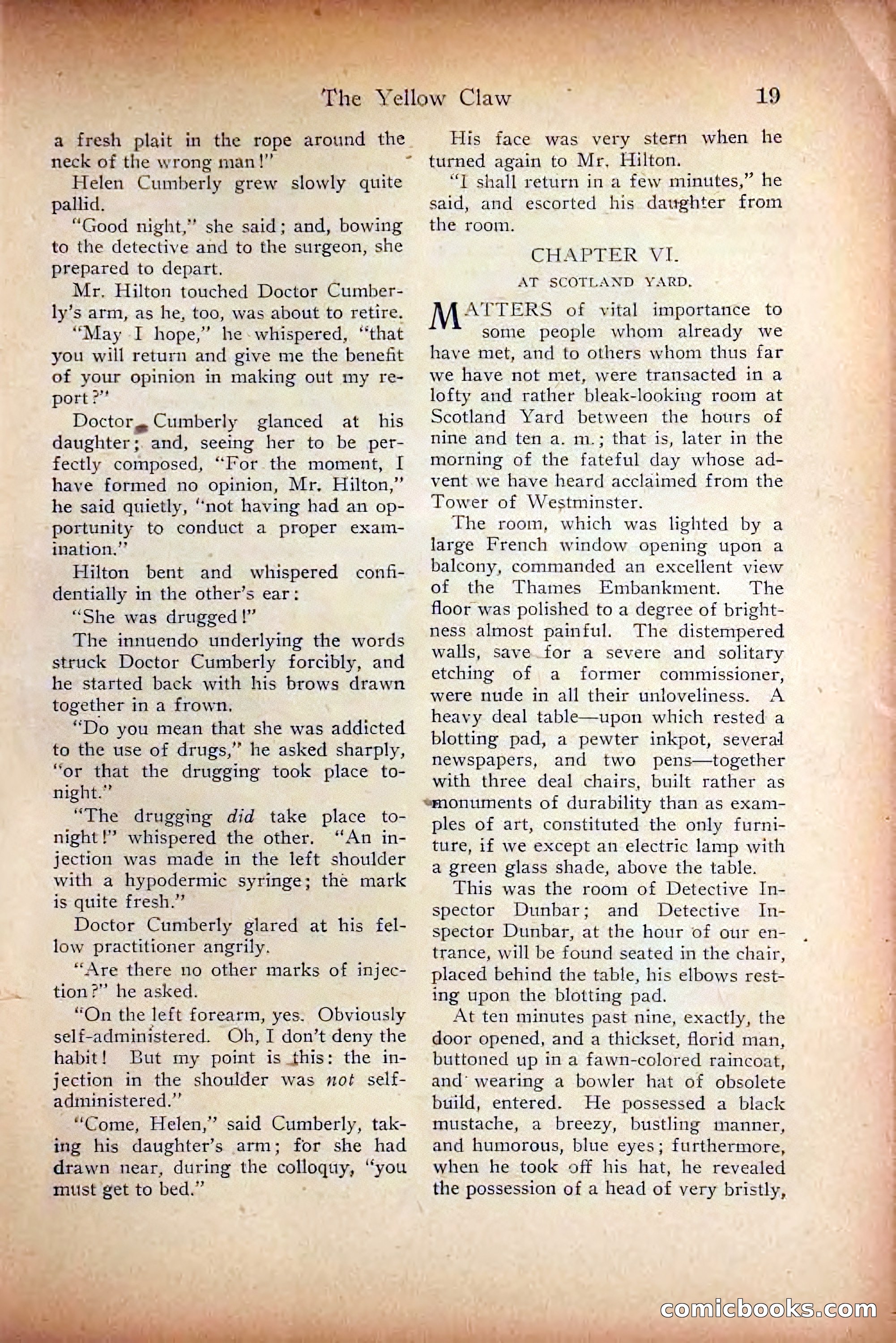 Detective Story Magazine, October 5, 1916 — page 21 of 132