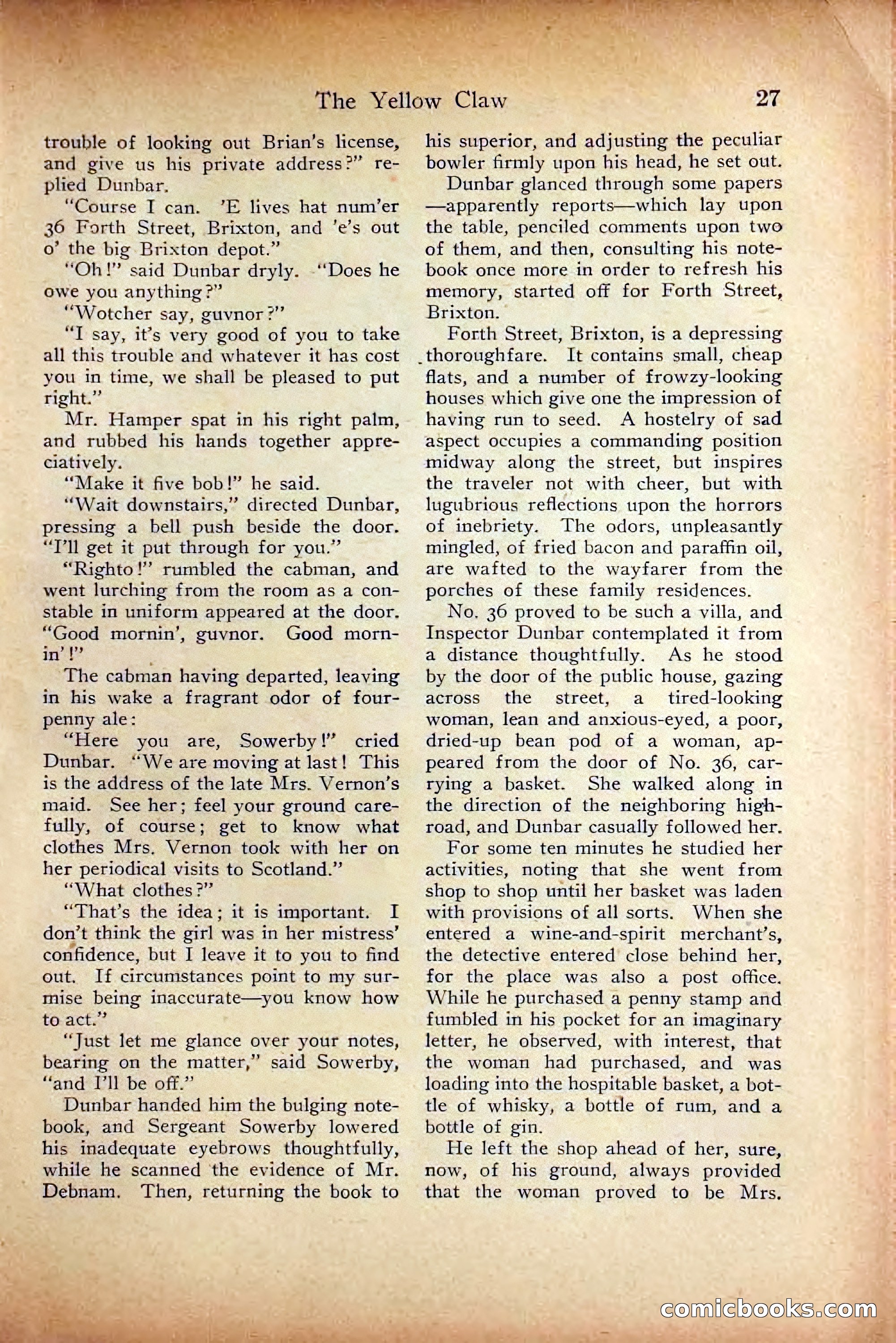 Detective Story Magazine, October 5, 1916 — page 29 of 132