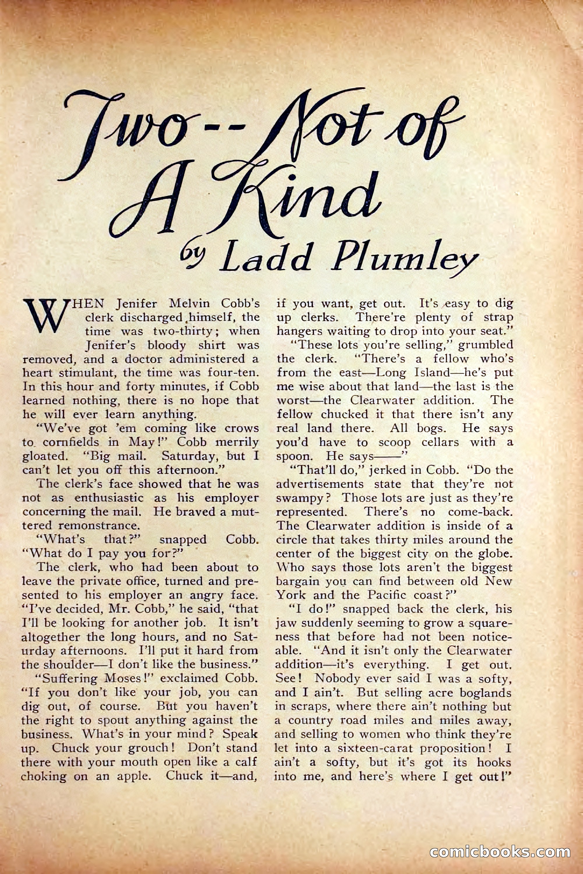 Detective Story Magazine, October 5, 1916 — page 31 of 132