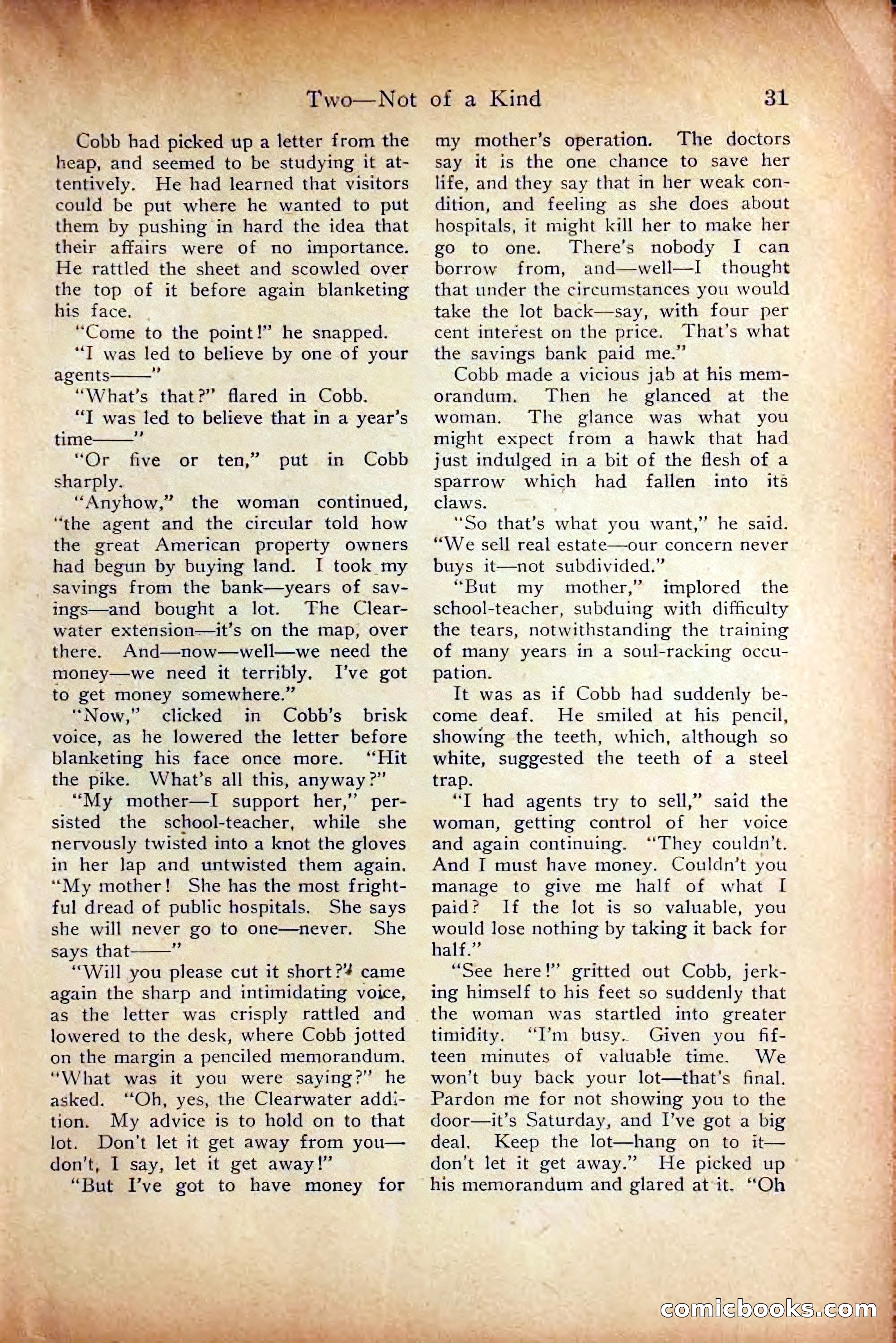 Detective Story Magazine, October 5, 1916 — page 33 of 132