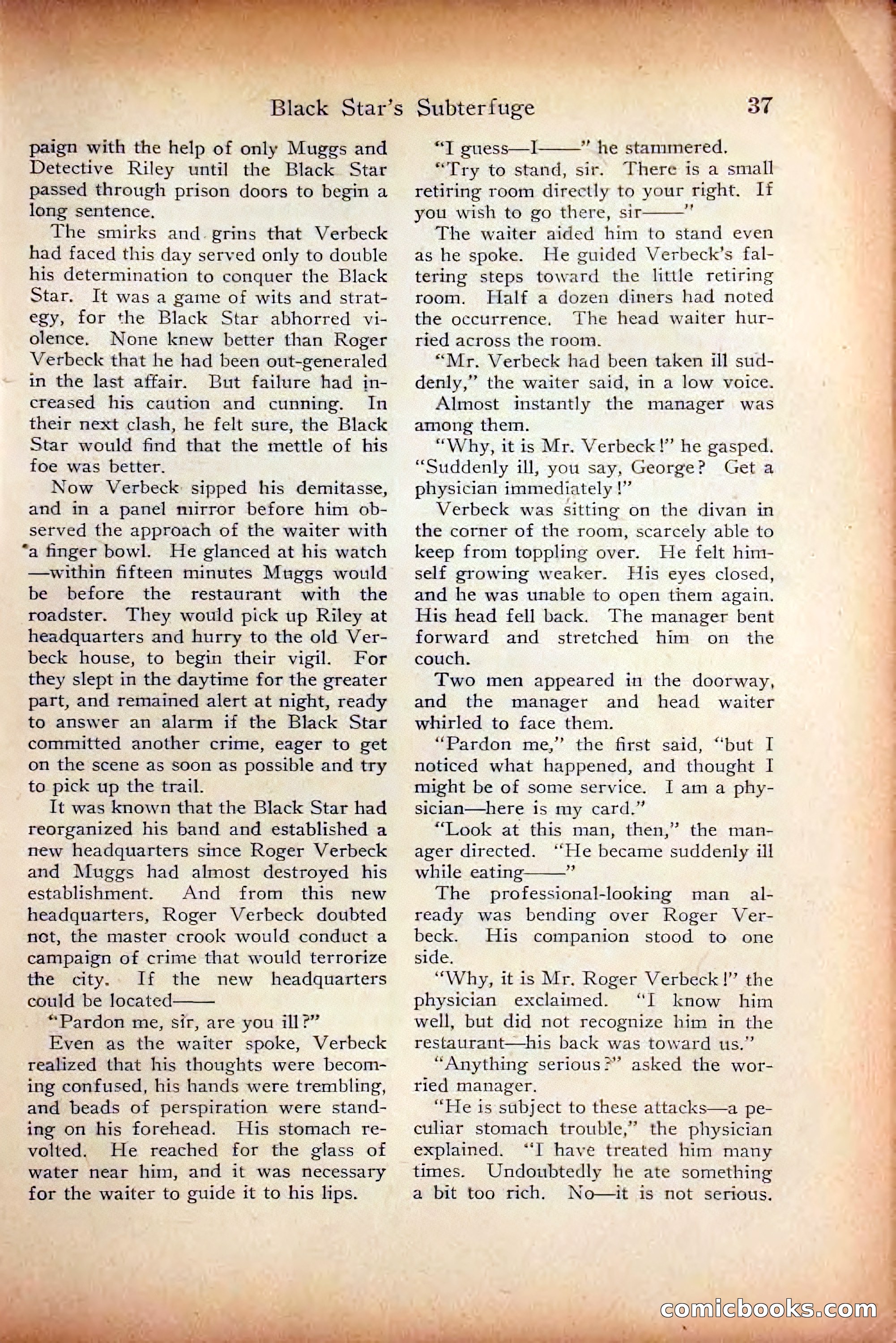 Detective Story Magazine, October 5, 1916 — page 39 of 132