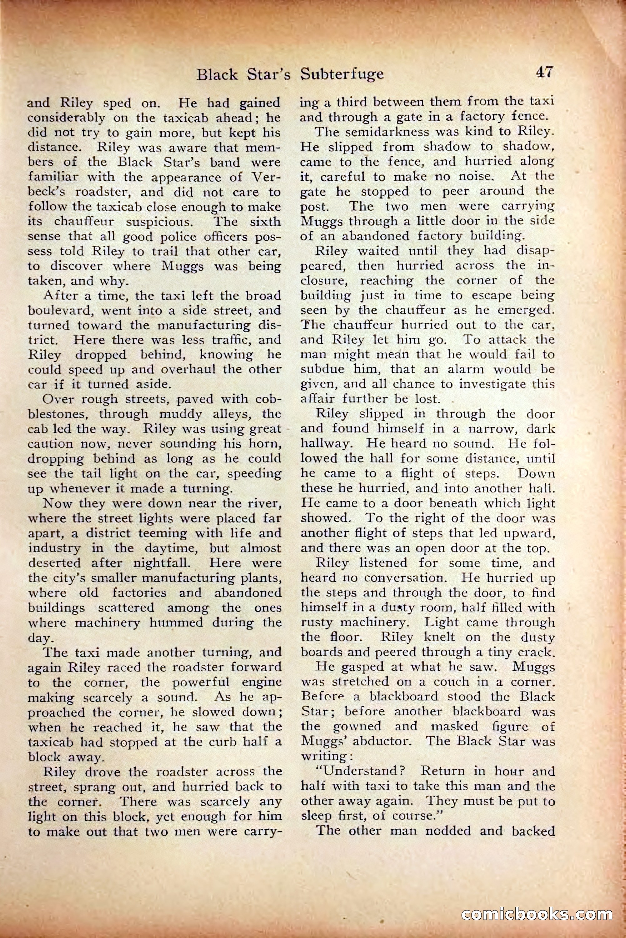 Detective Story Magazine, October 5, 1916 — page 49 of 132