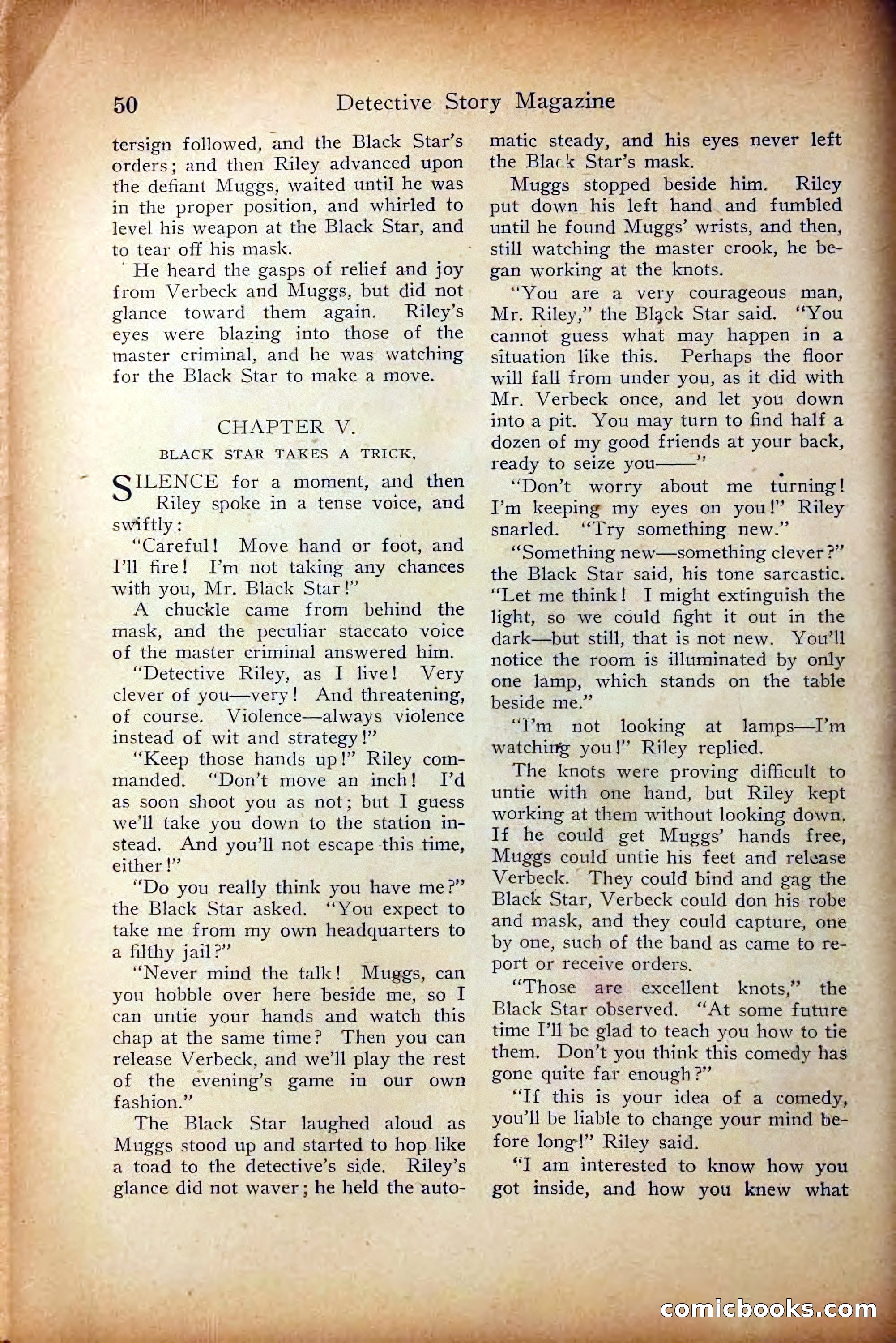 Detective Story Magazine, October 5, 1916 — page 52 of 132