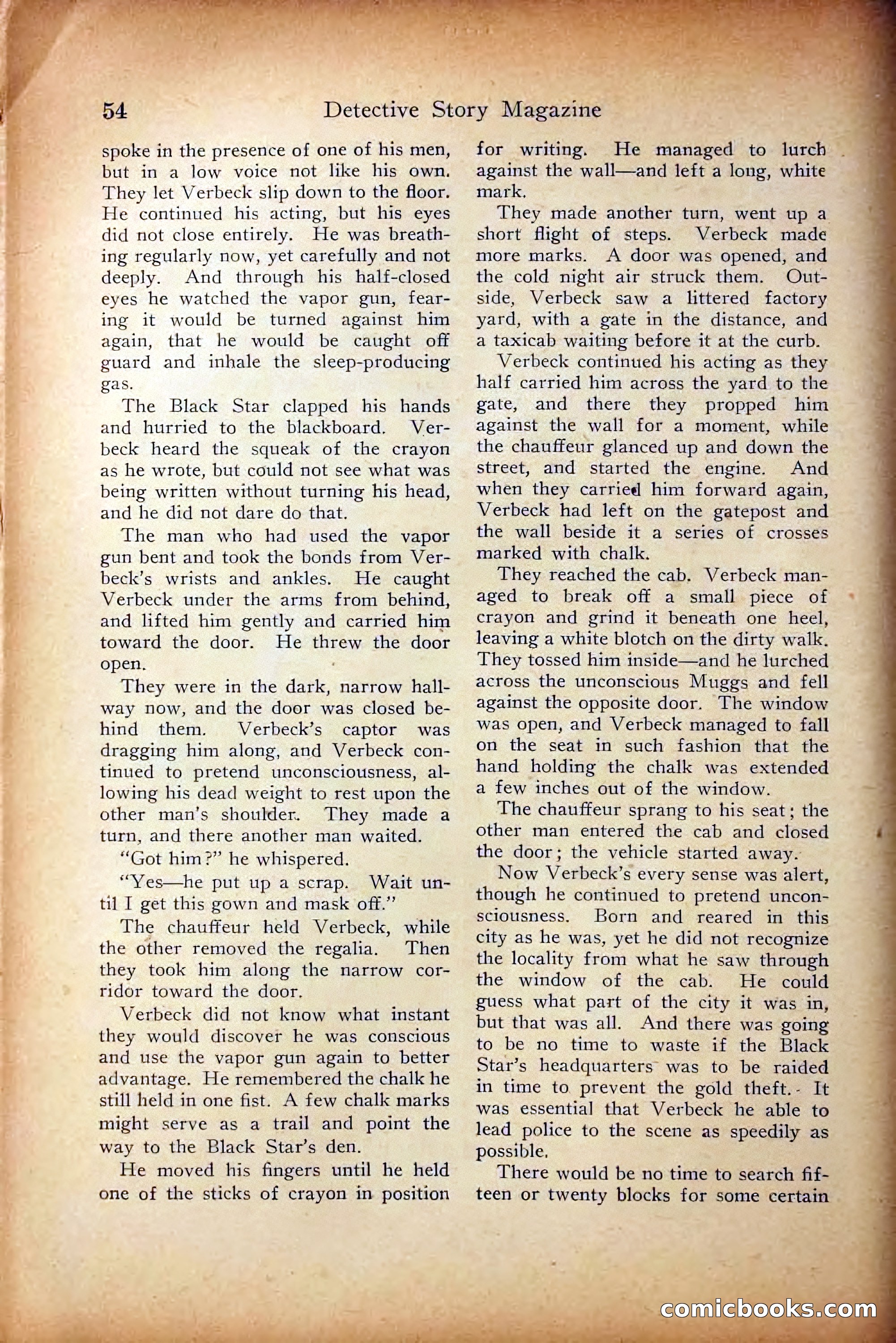 Detective Story Magazine, October 5, 1916 — page 56 of 132