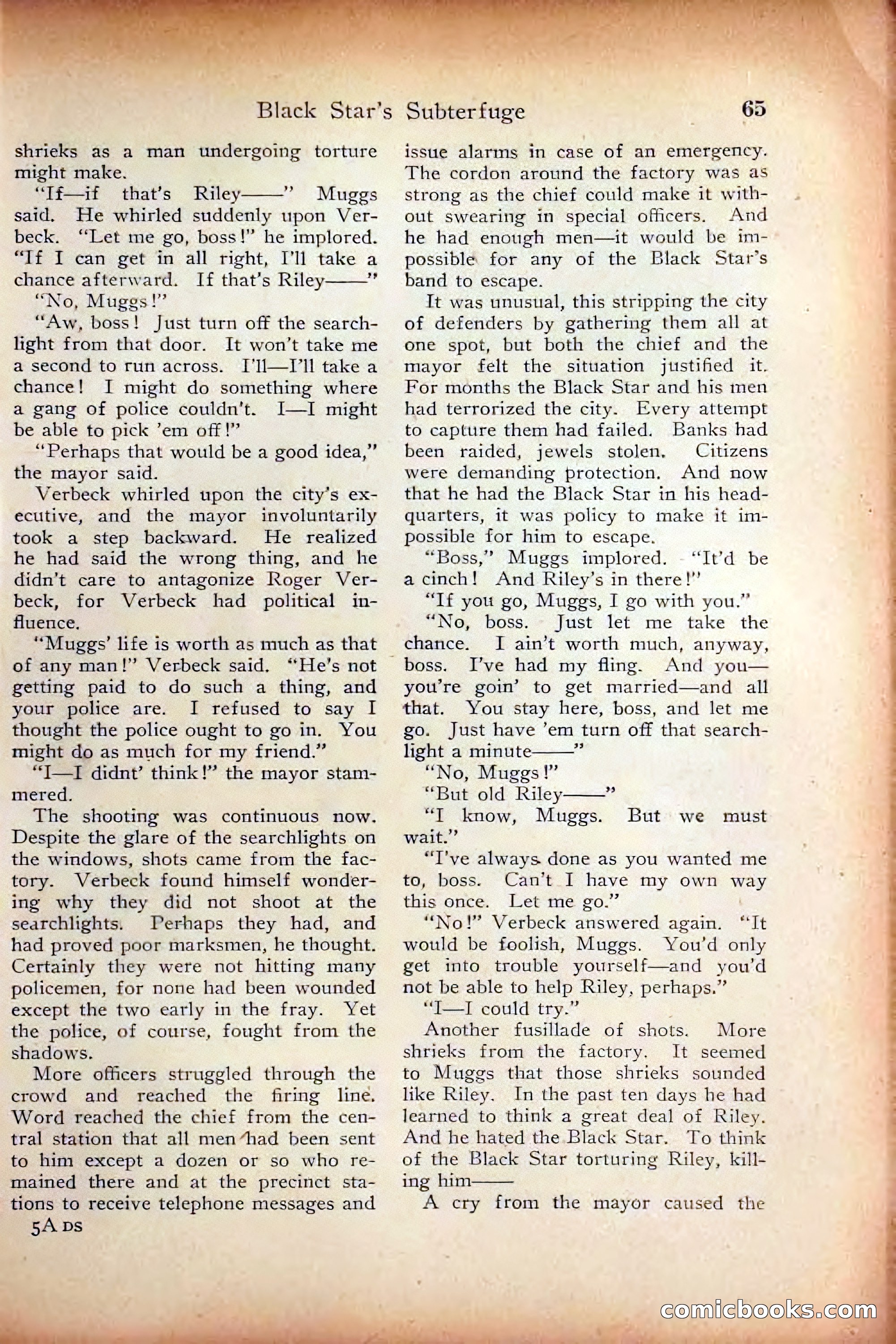 Detective Story Magazine, October 5, 1916 — page 67 of 132