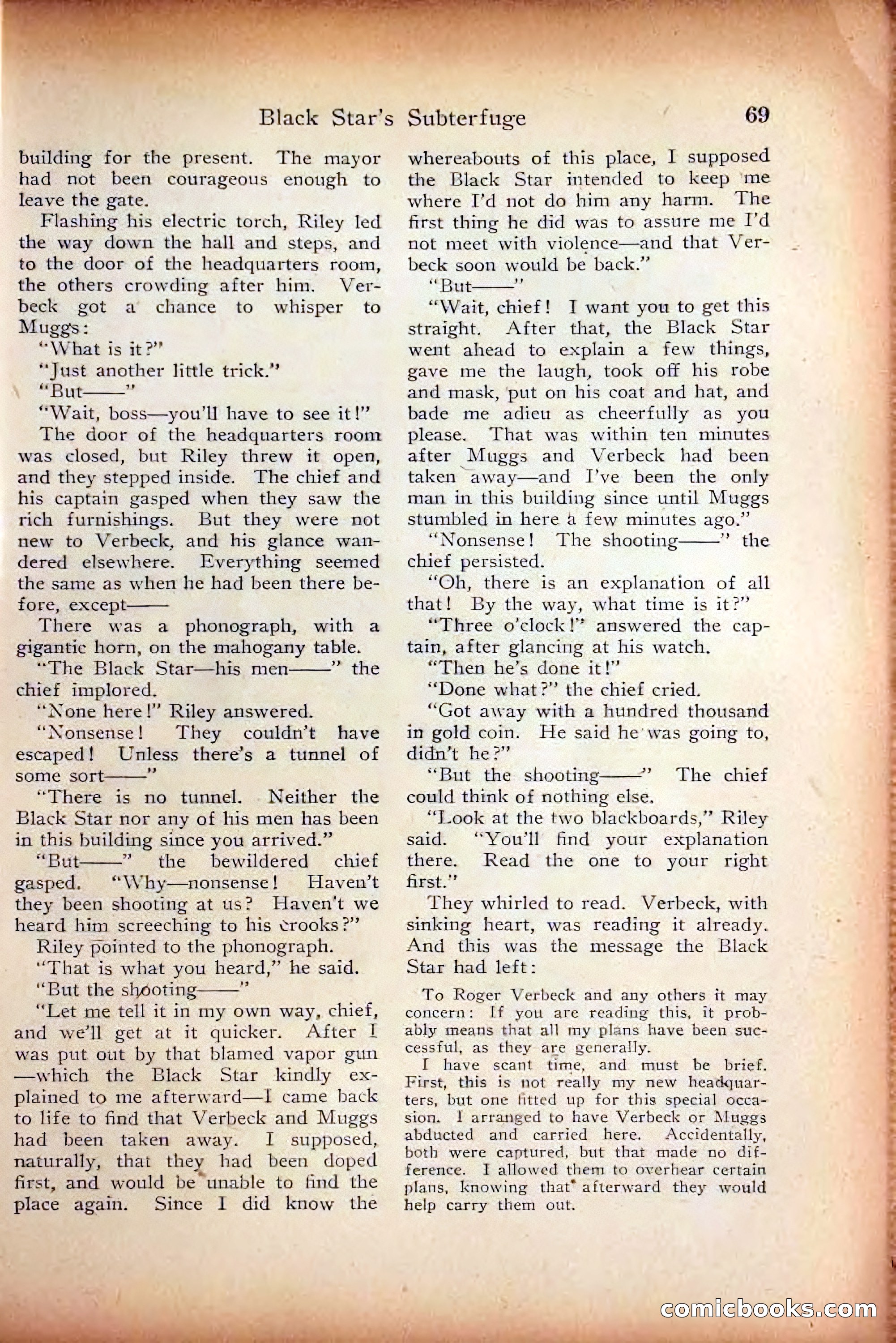 Detective Story Magazine, October 5, 1916 — page 71 of 132