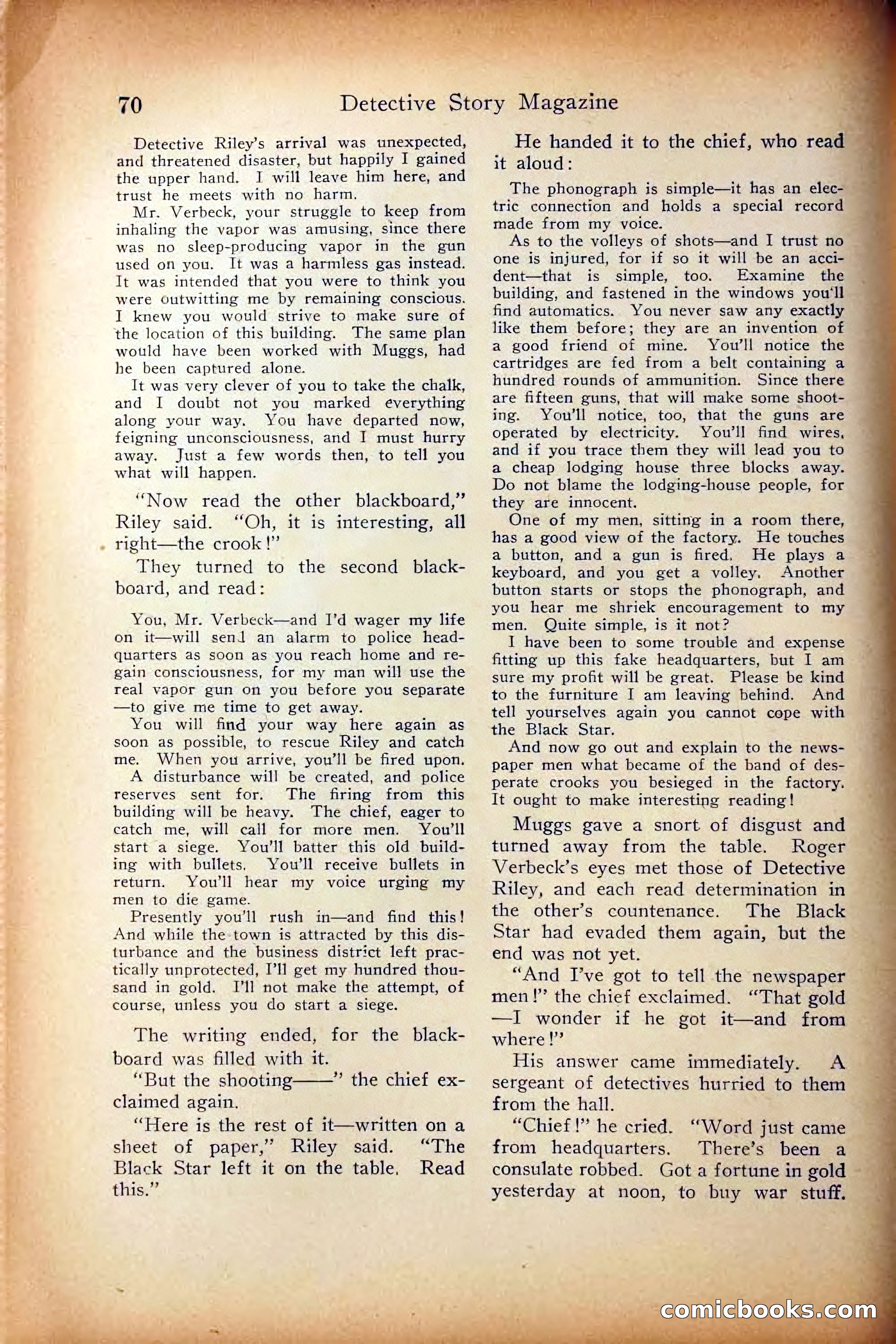 Detective Story Magazine, October 5, 1916 — page 72 of 132