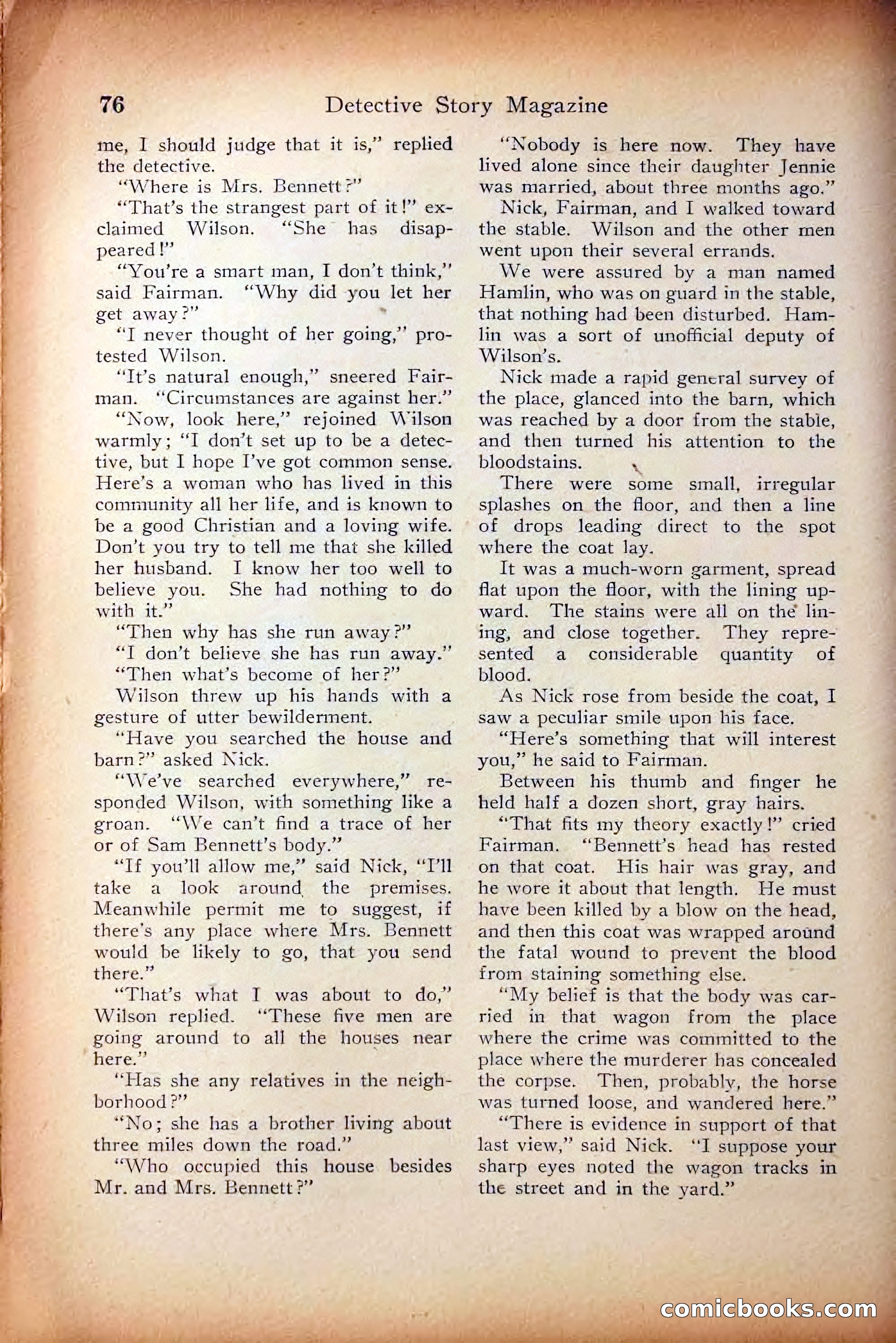 Detective Story Magazine, October 5, 1916 — page 78 of 132