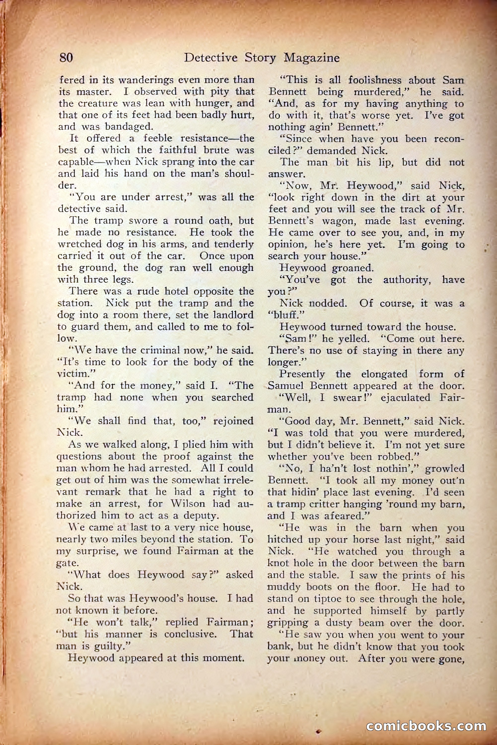 Detective Story Magazine, October 5, 1916 — page 82 of 132