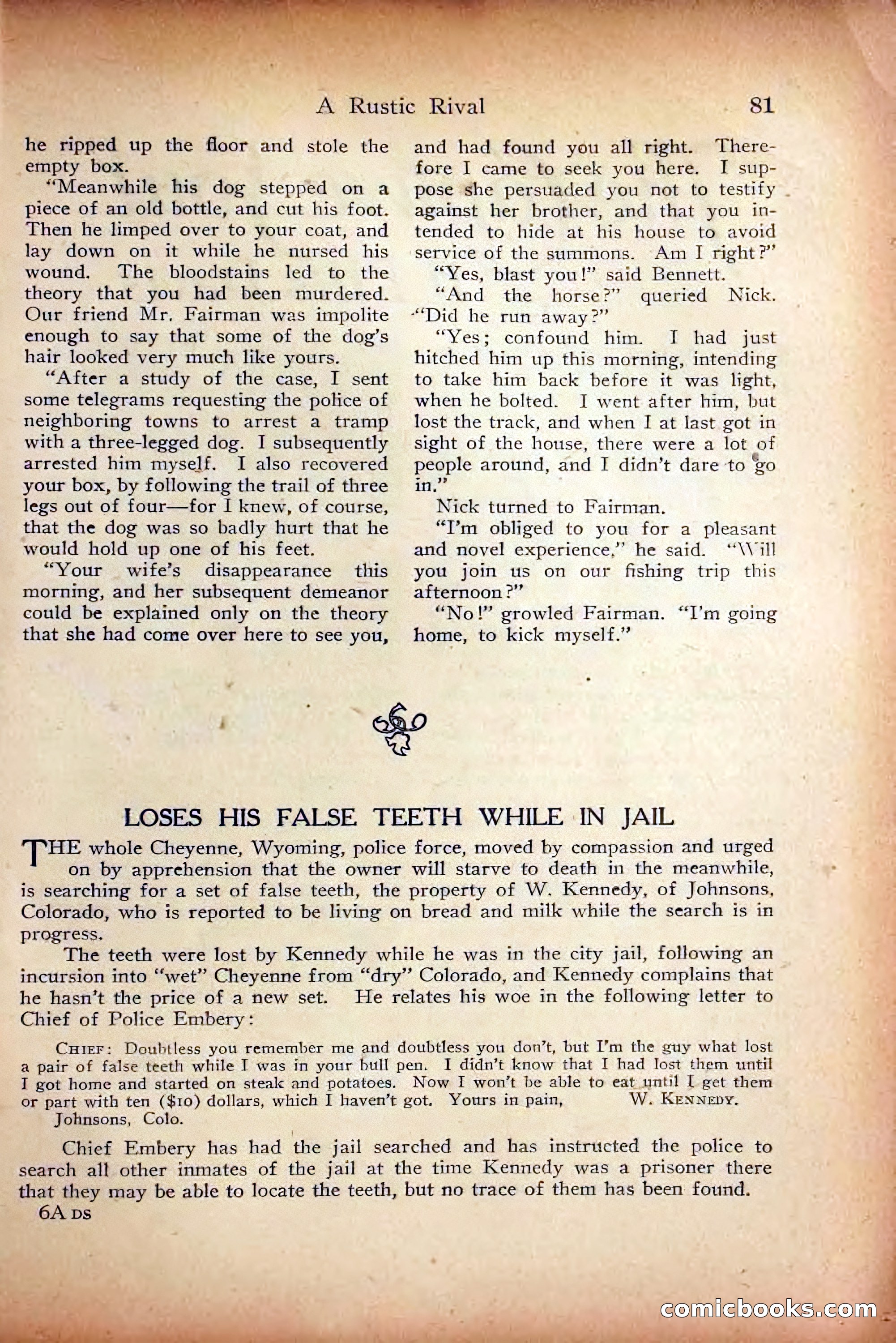 Detective Story Magazine, October 5, 1916 — page 83 of 132