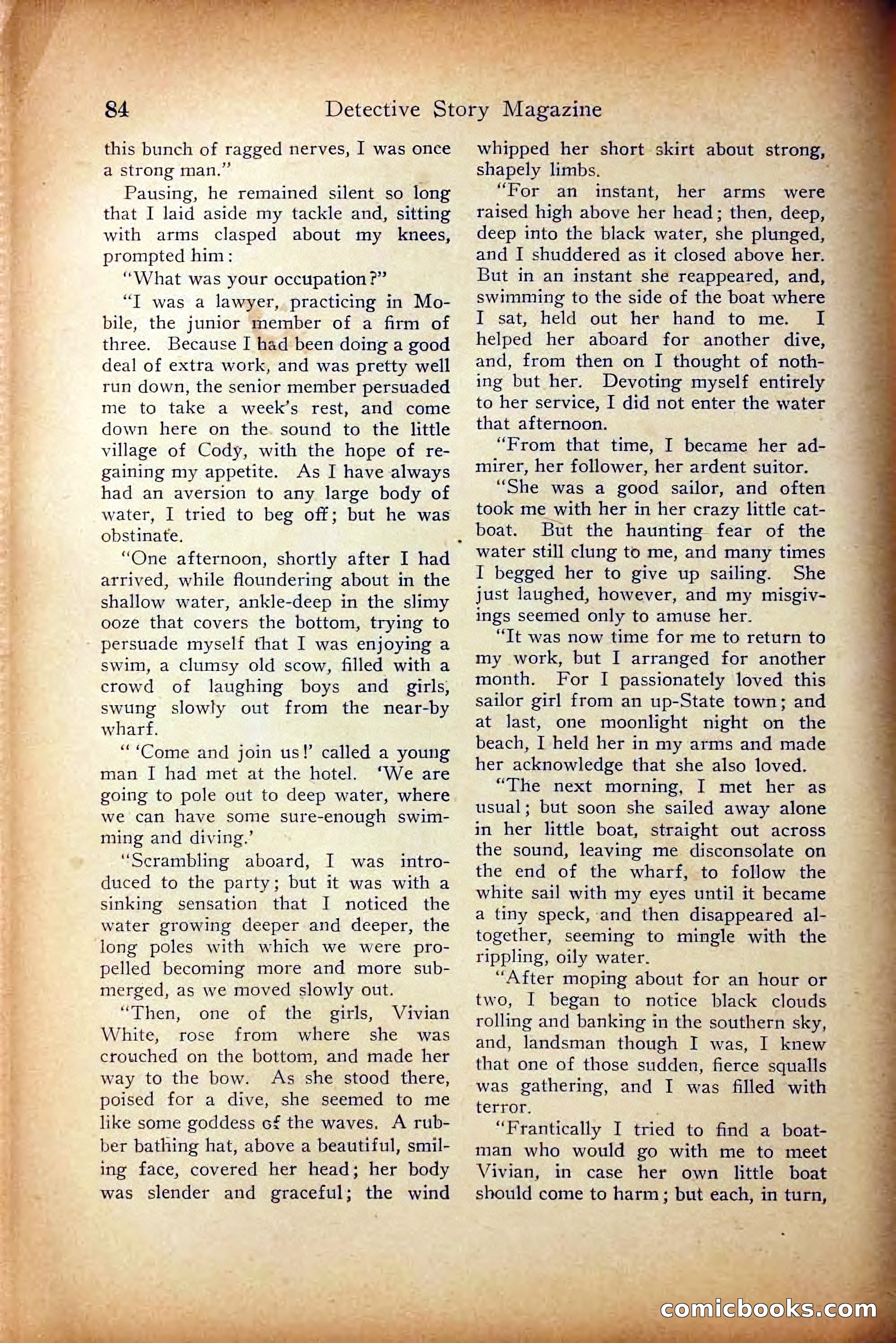 Detective Story Magazine, October 5, 1916 — page 86 of 132