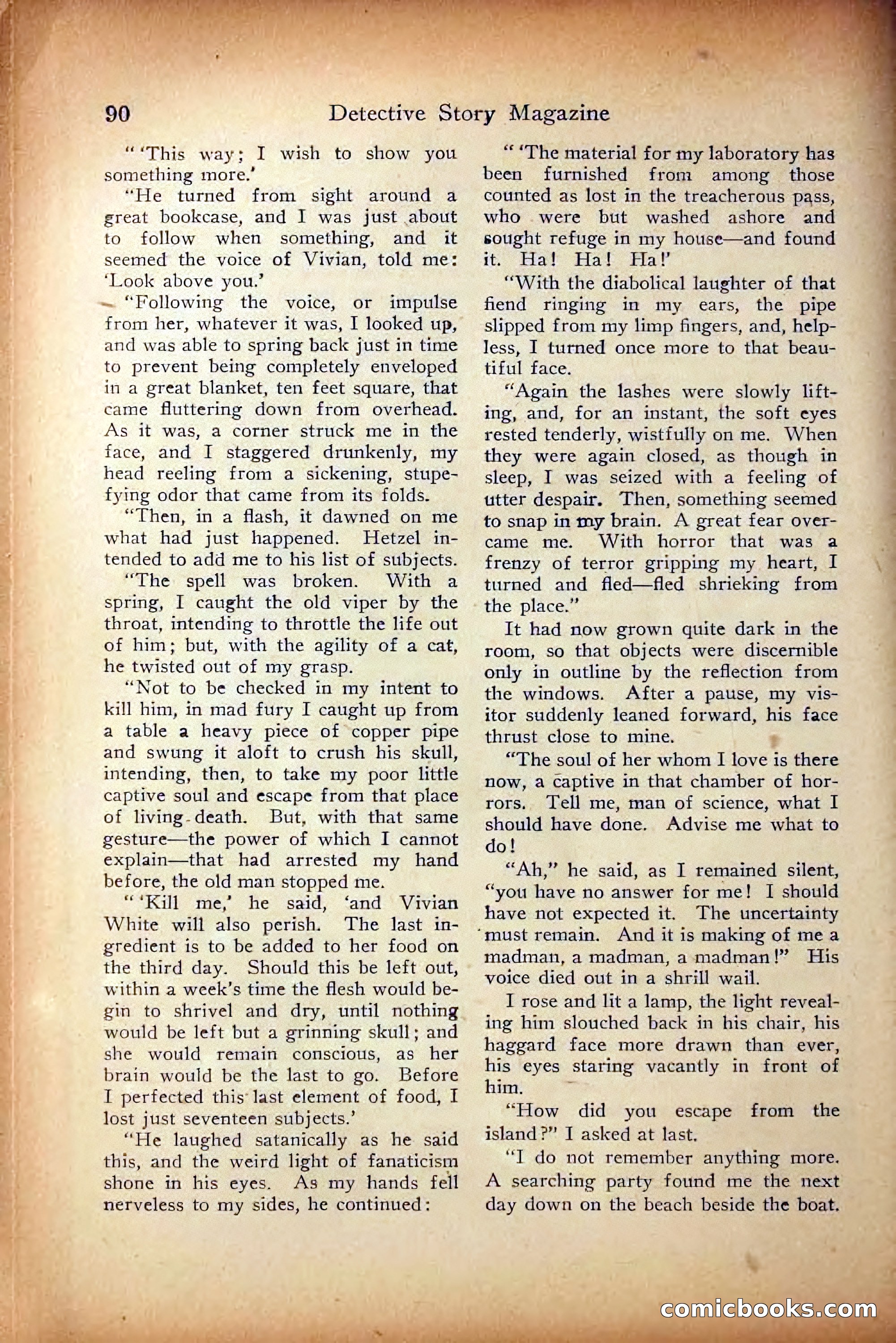 Detective Story Magazine, October 5, 1916 — page 92 of 132