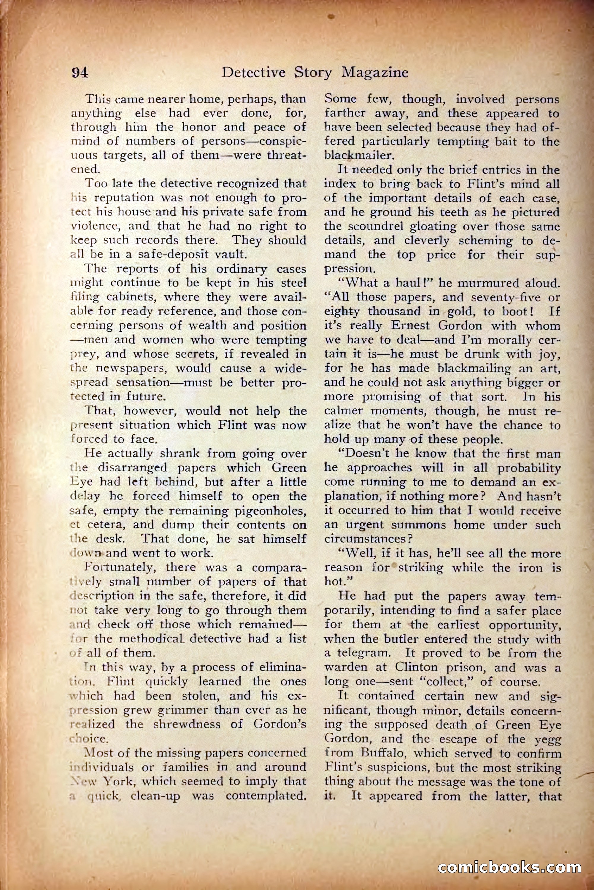 Detective Story Magazine, October 5, 1916 — page 96 of 132