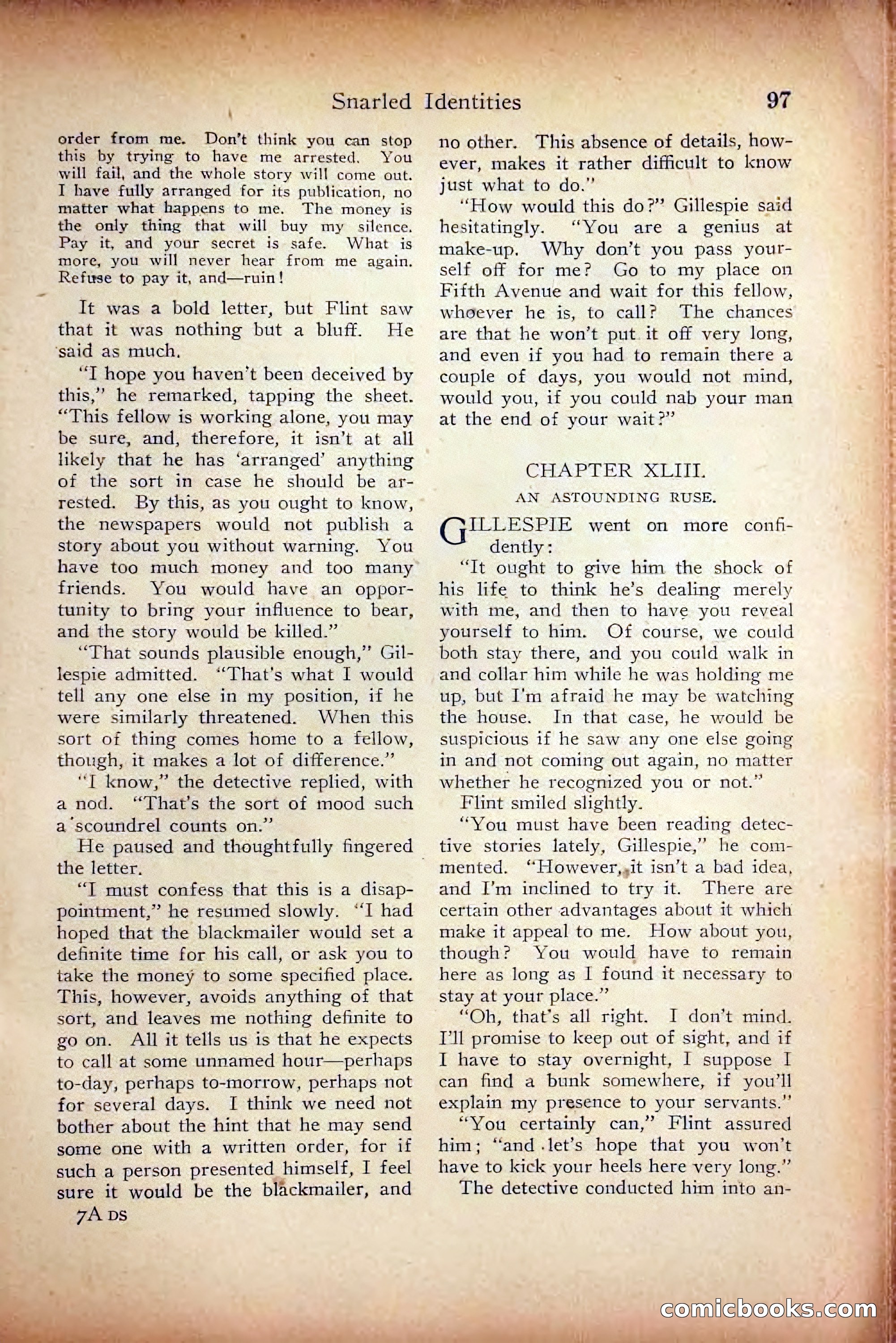 Detective Story Magazine, October 5, 1916 — page 99 of 132