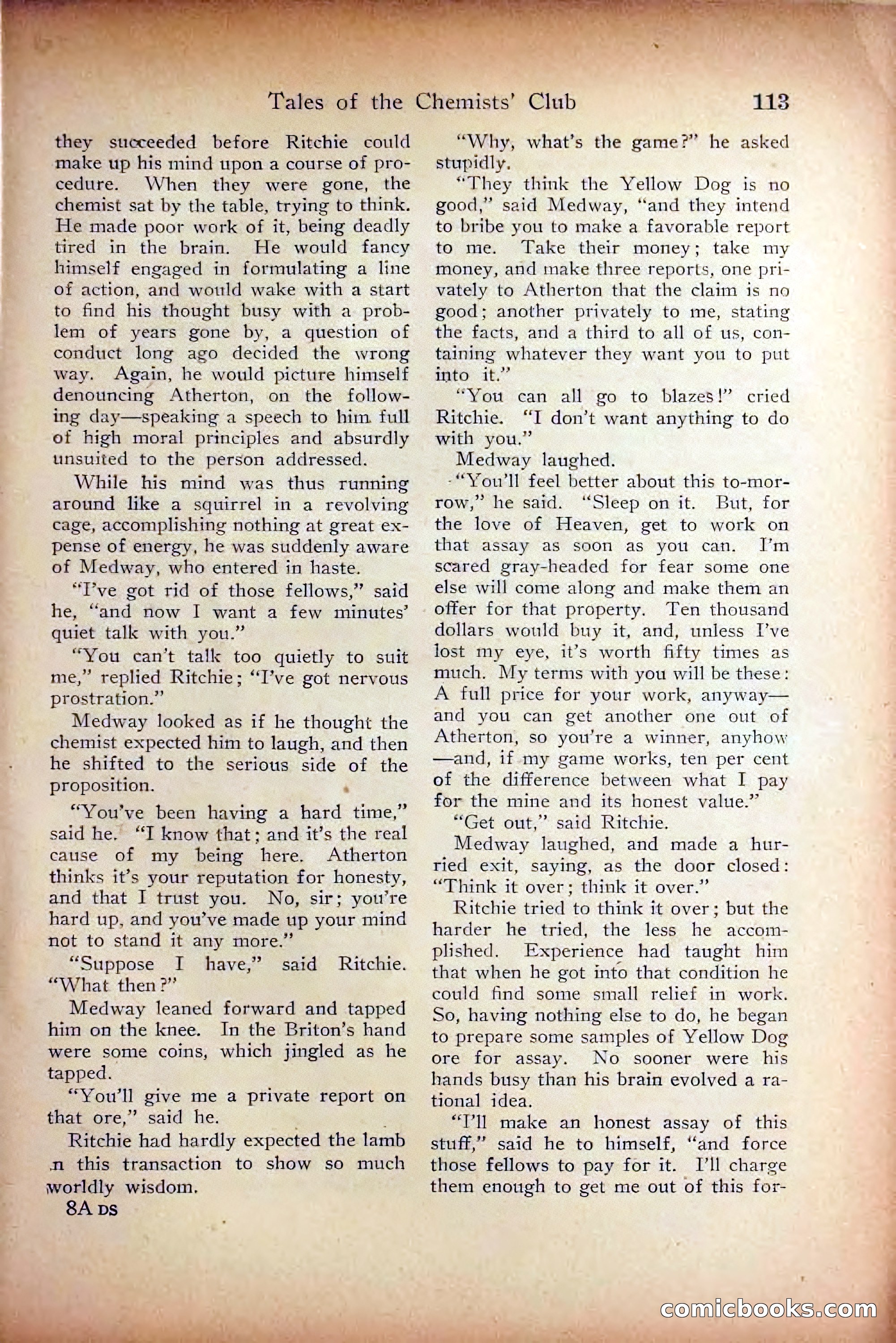 Detective Story Magazine, October 5, 1916 — page 115 of 132