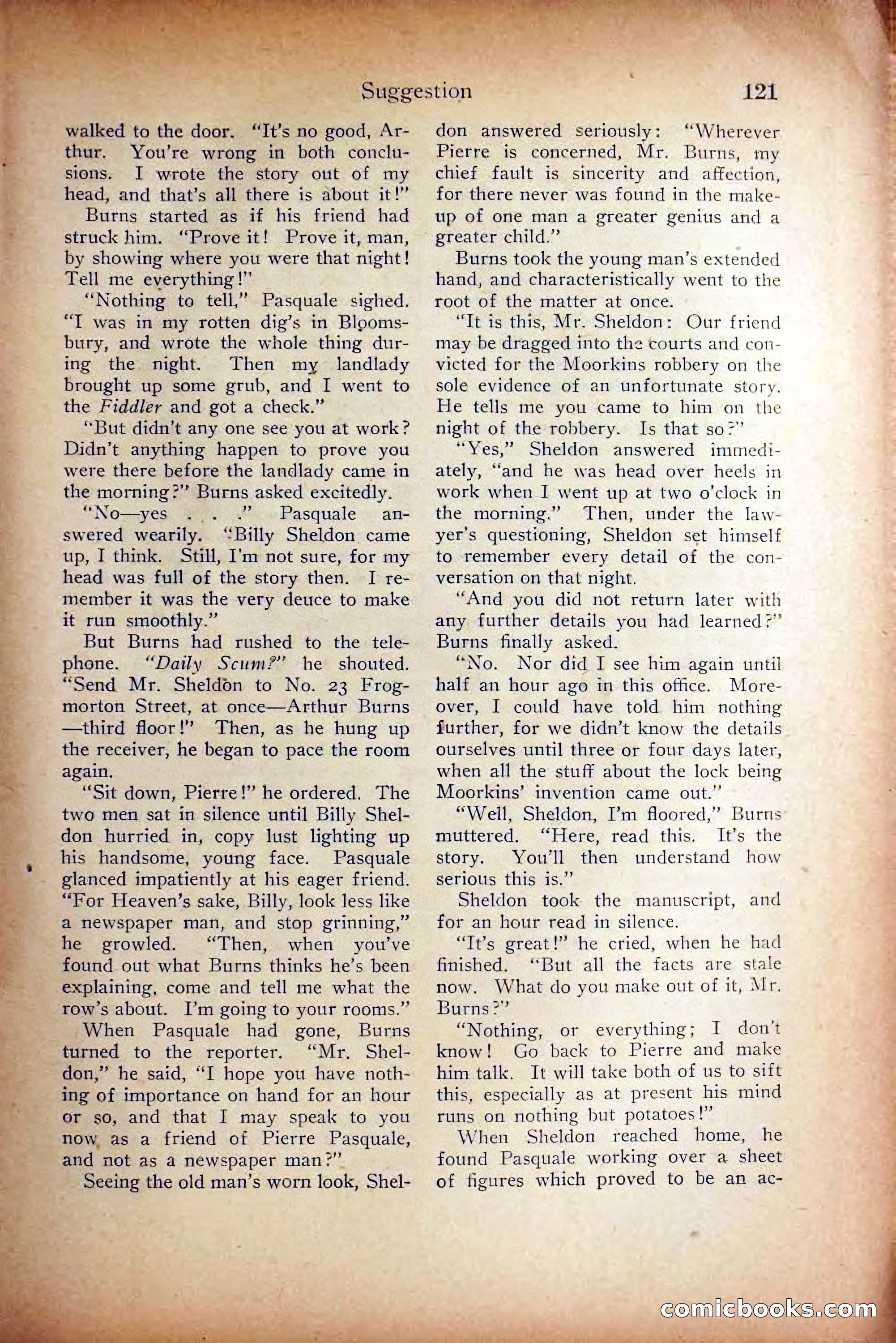 Detective Story Magazine, October 5, 1916 — page 123 of 132