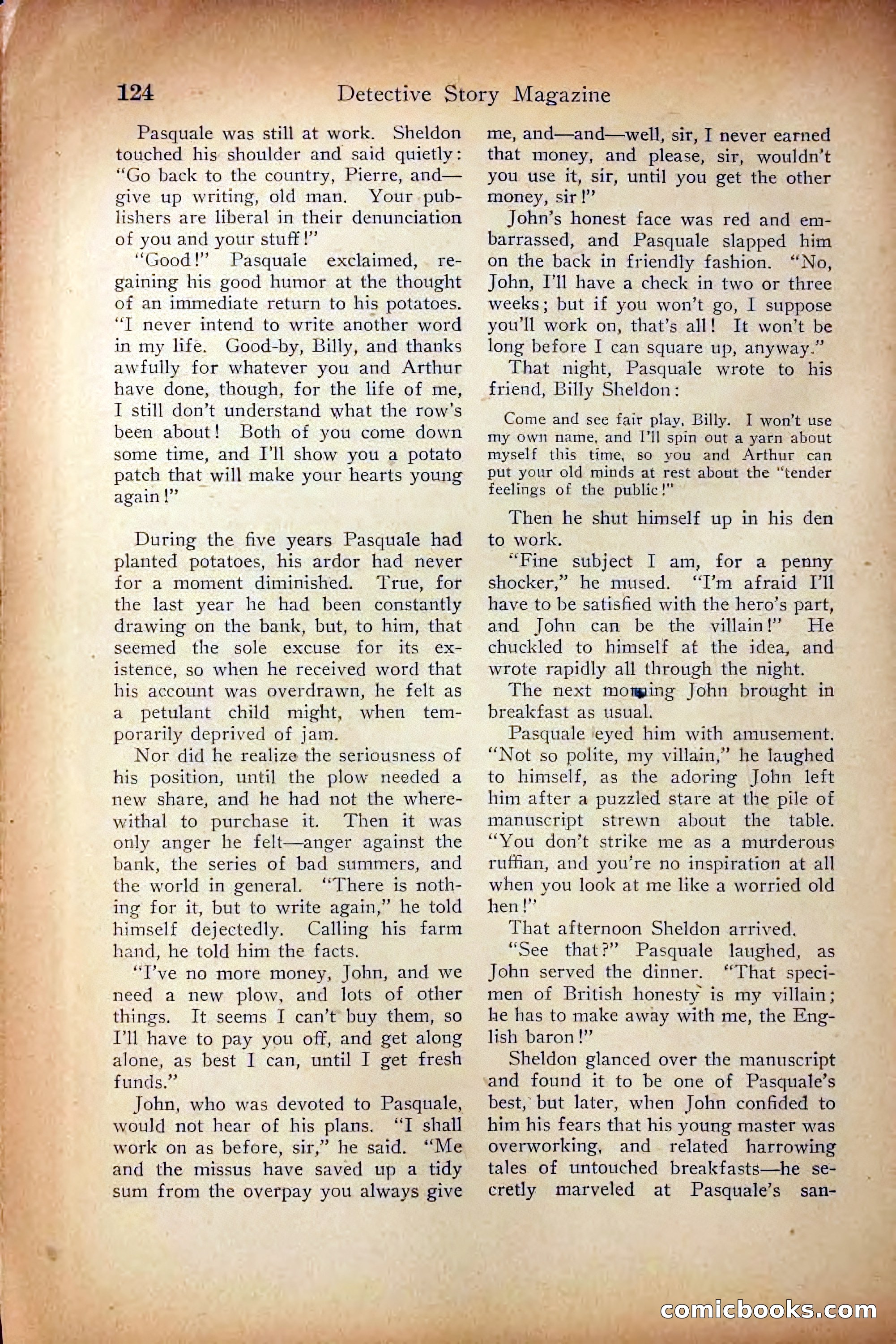 Detective Story Magazine, October 5, 1916 — page 126 of 132