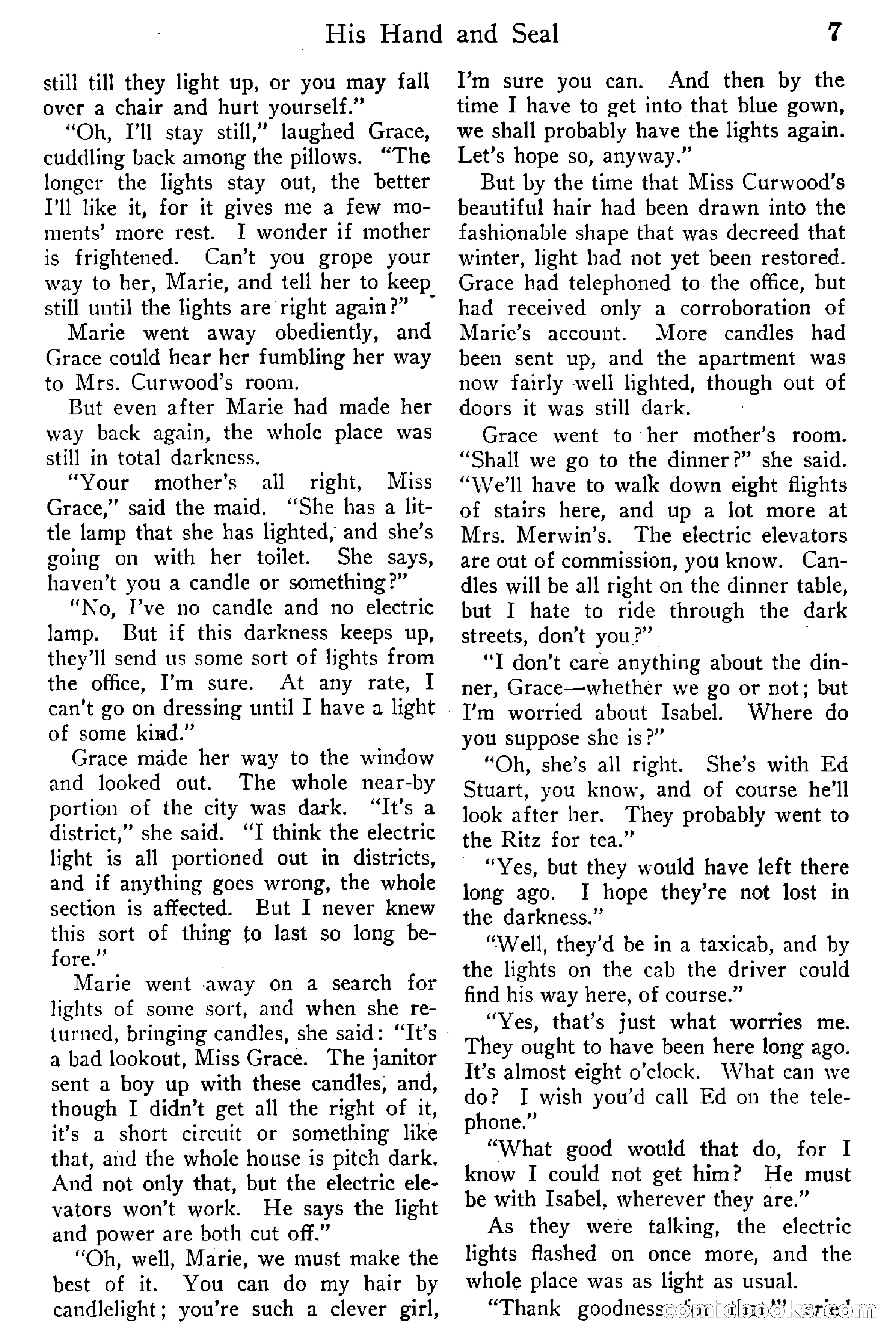 Detective Story Magazine, Vol. 6, No. 1 — page 9 of 132