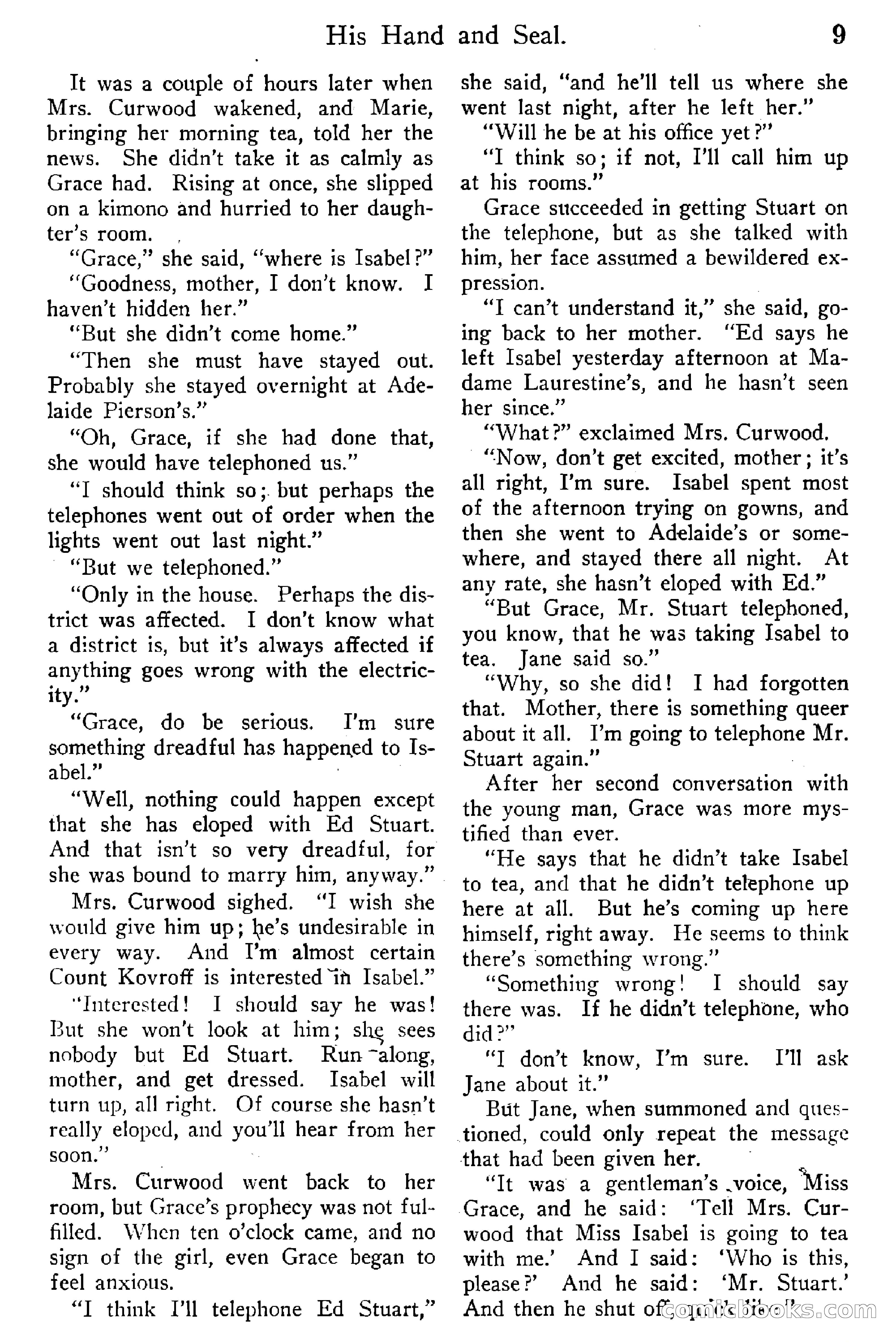 Detective Story Magazine, Vol. 6, No. 1 — page 11 of 132