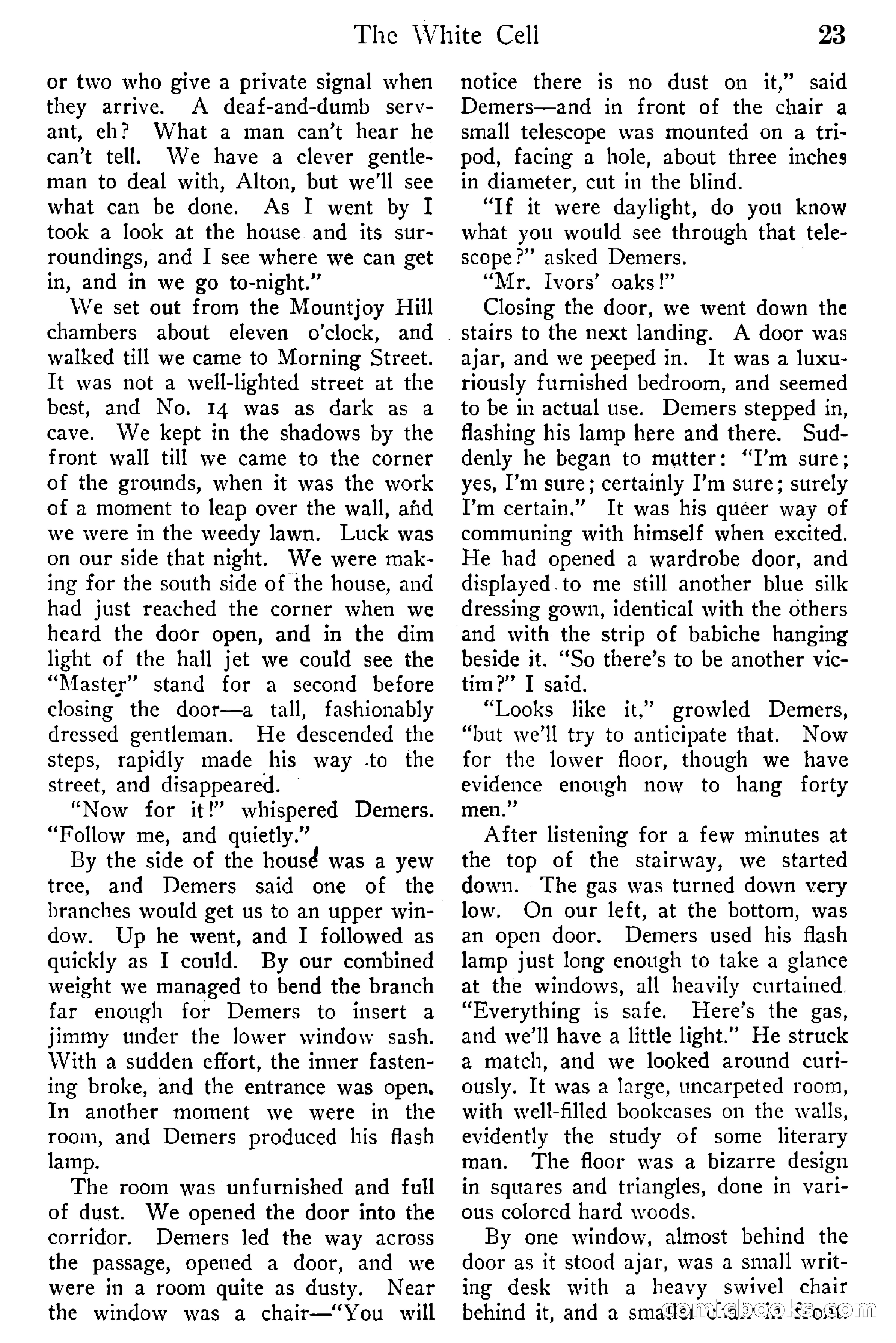 Detective Story Magazine, Vol. 6, No. 1 — page 25 of 132