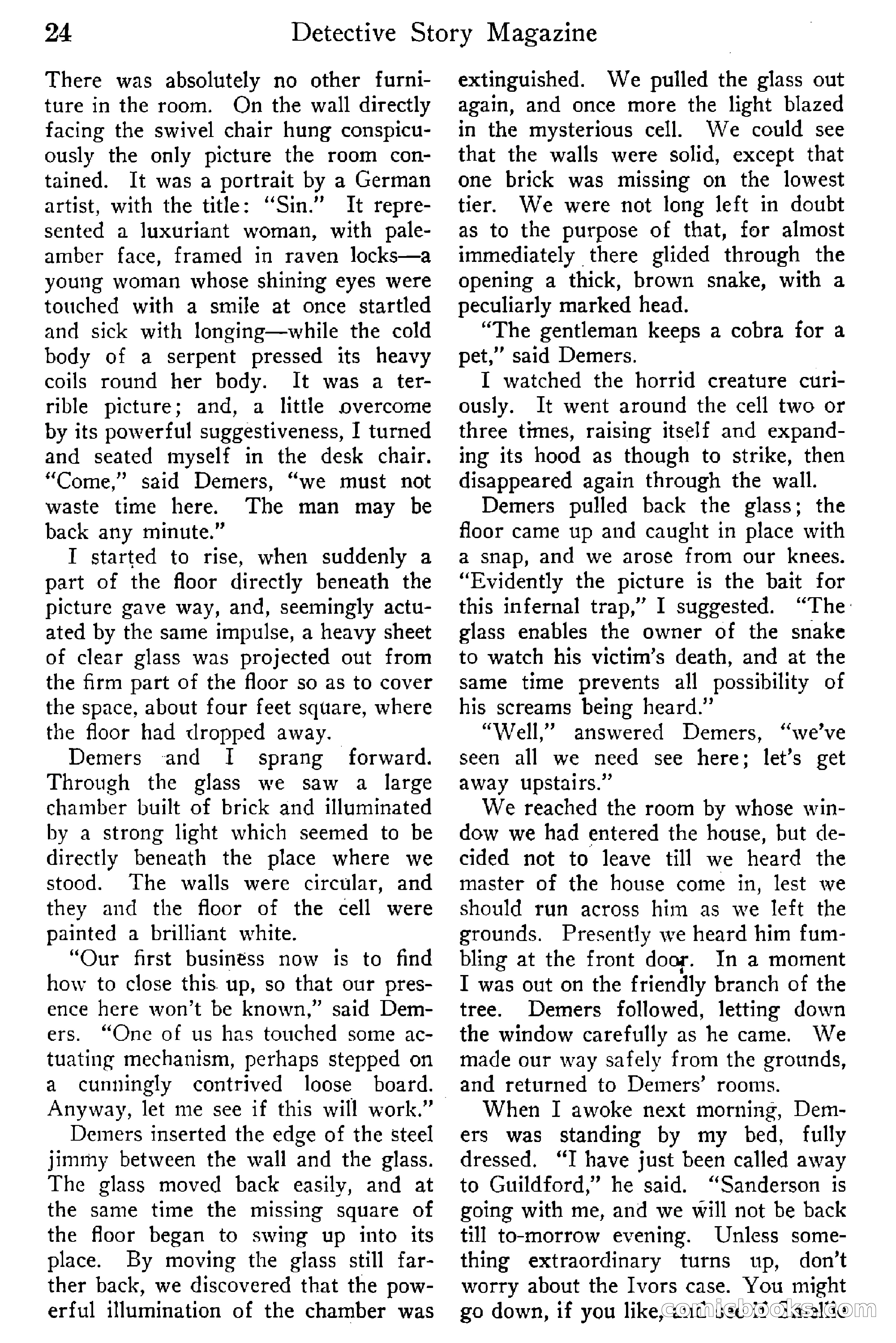 Detective Story Magazine, Vol. 6, No. 1 — page 26 of 132