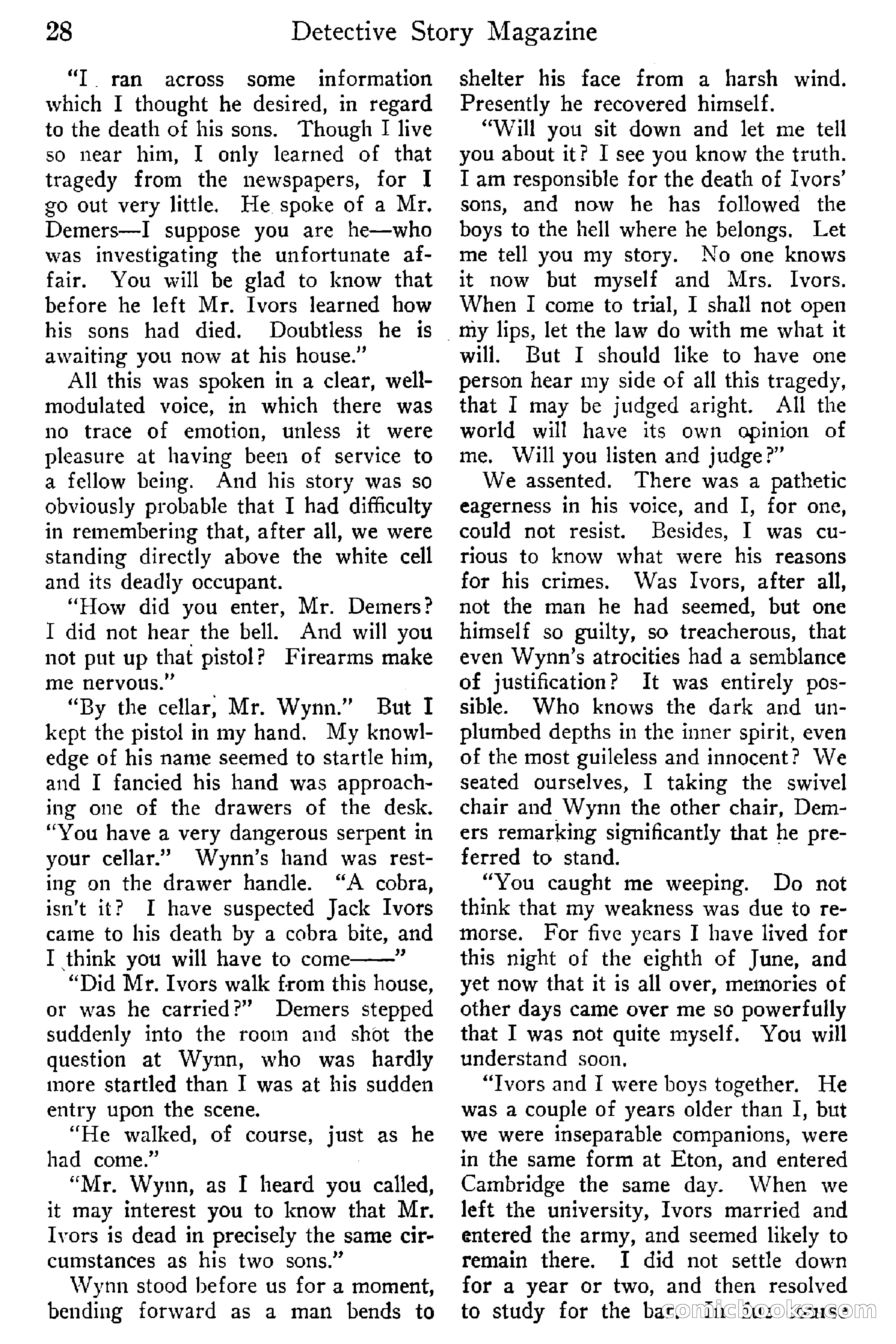 Detective Story Magazine, Vol. 6, No. 1 — page 30 of 132