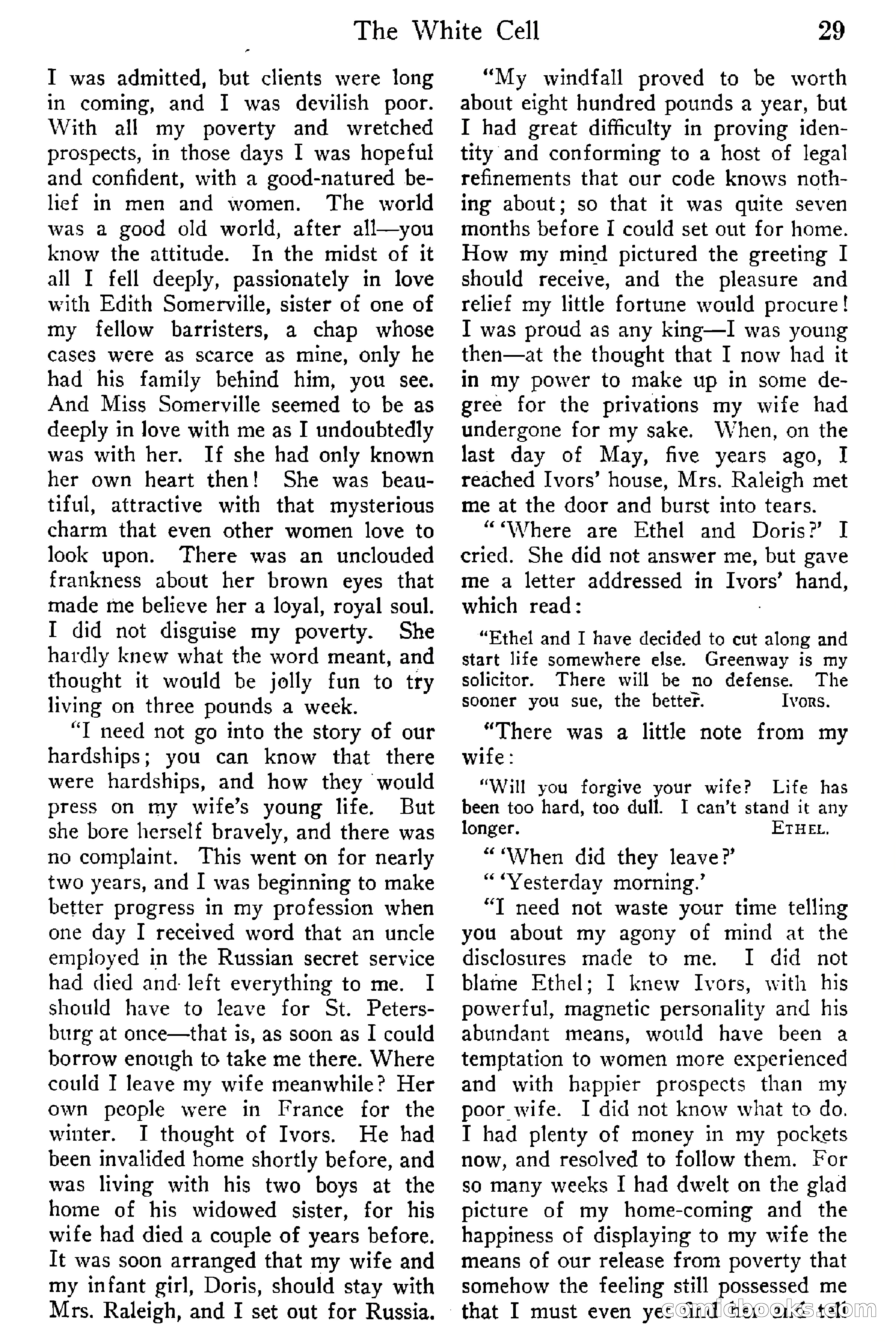 Detective Story Magazine, Vol. 6, No. 1 — page 31 of 132