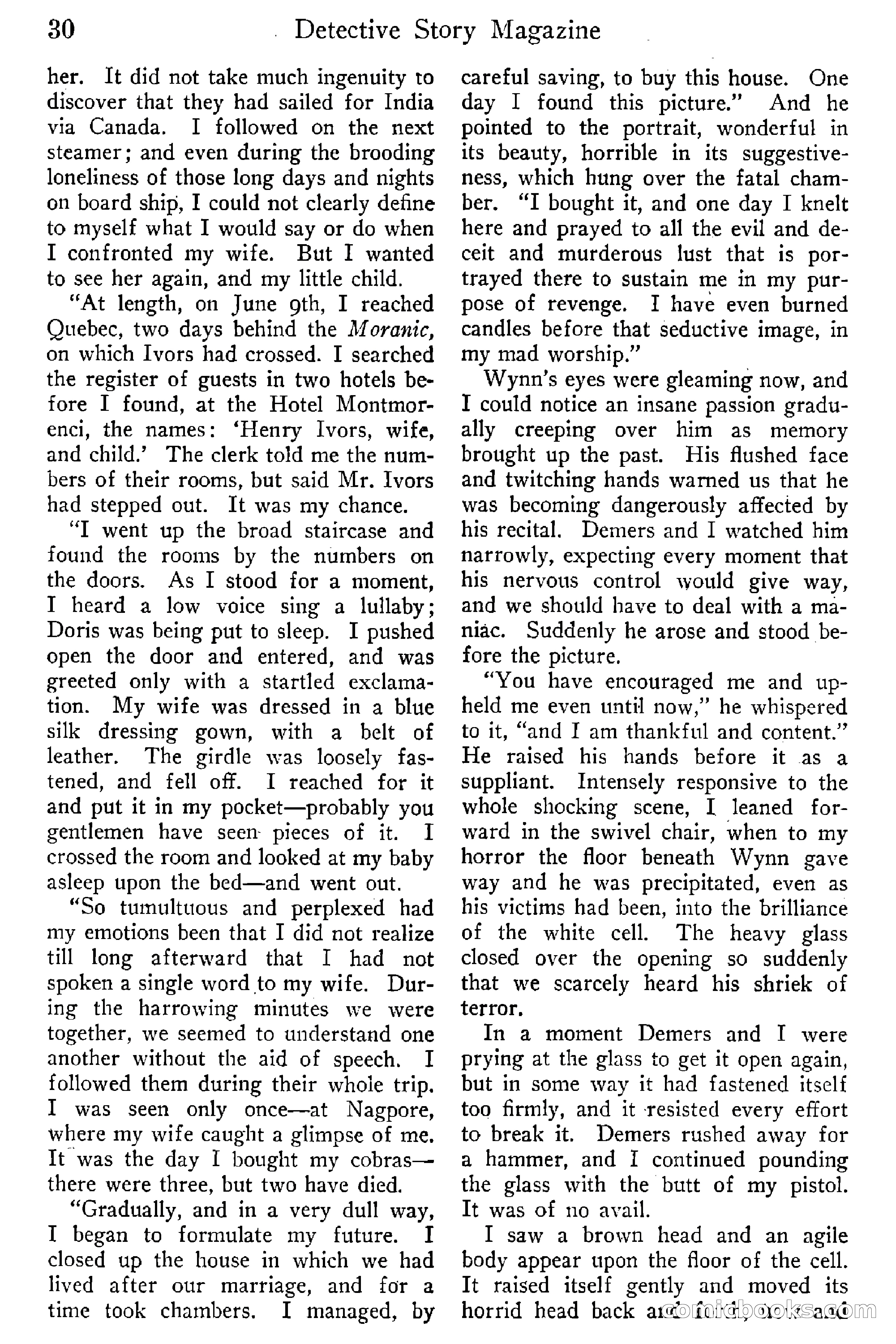 Detective Story Magazine, Vol. 6, No. 1 — page 32 of 132