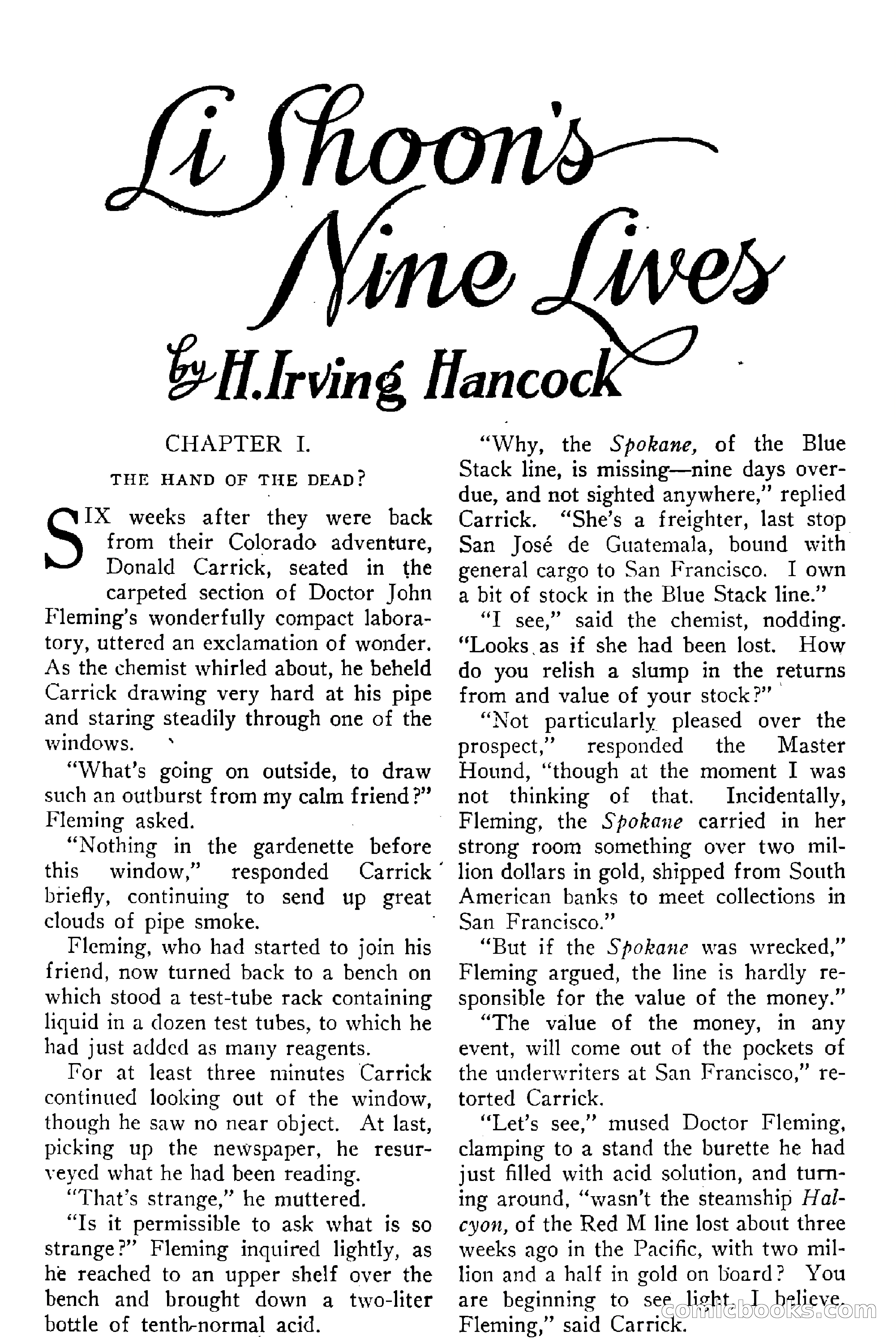 Detective Story Magazine, Vol. 6, No. 1 — page 40 of 132