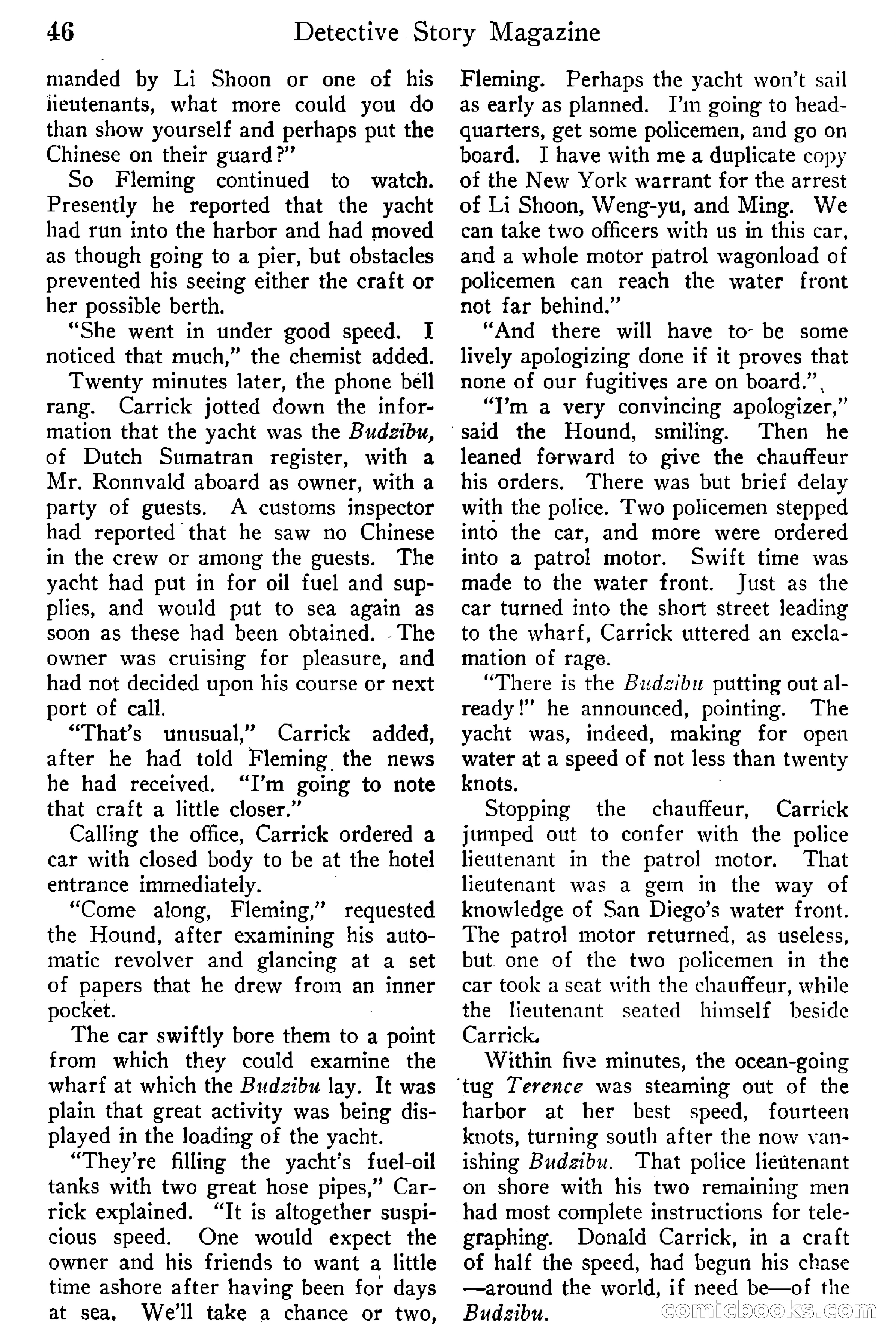 Detective Story Magazine, Vol. 6, No. 1 — page 48 of 132