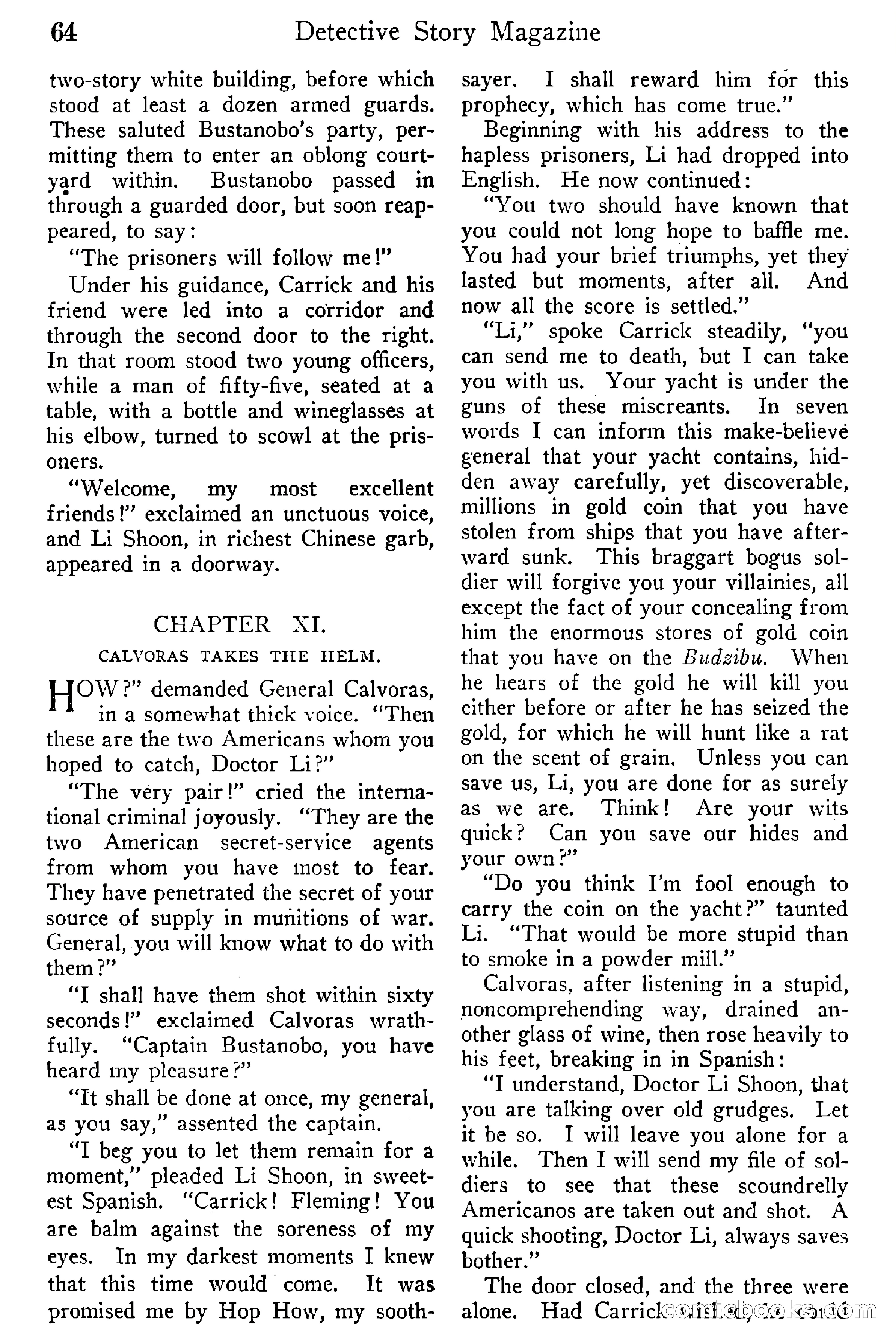Detective Story Magazine, Vol. 6, No. 1 — page 66 of 132