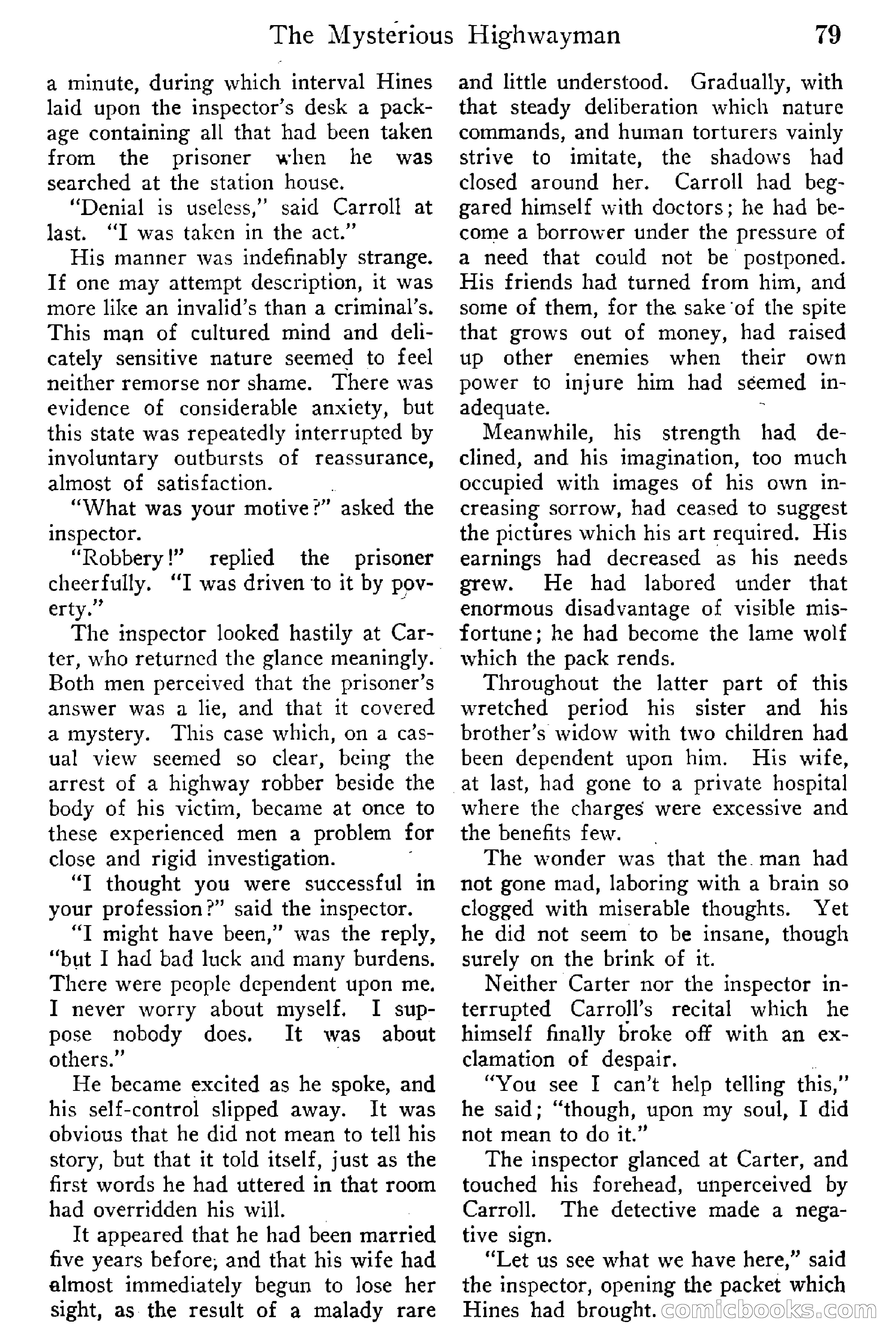 Detective Story Magazine, Vol. 6, No. 1 — page 81 of 132