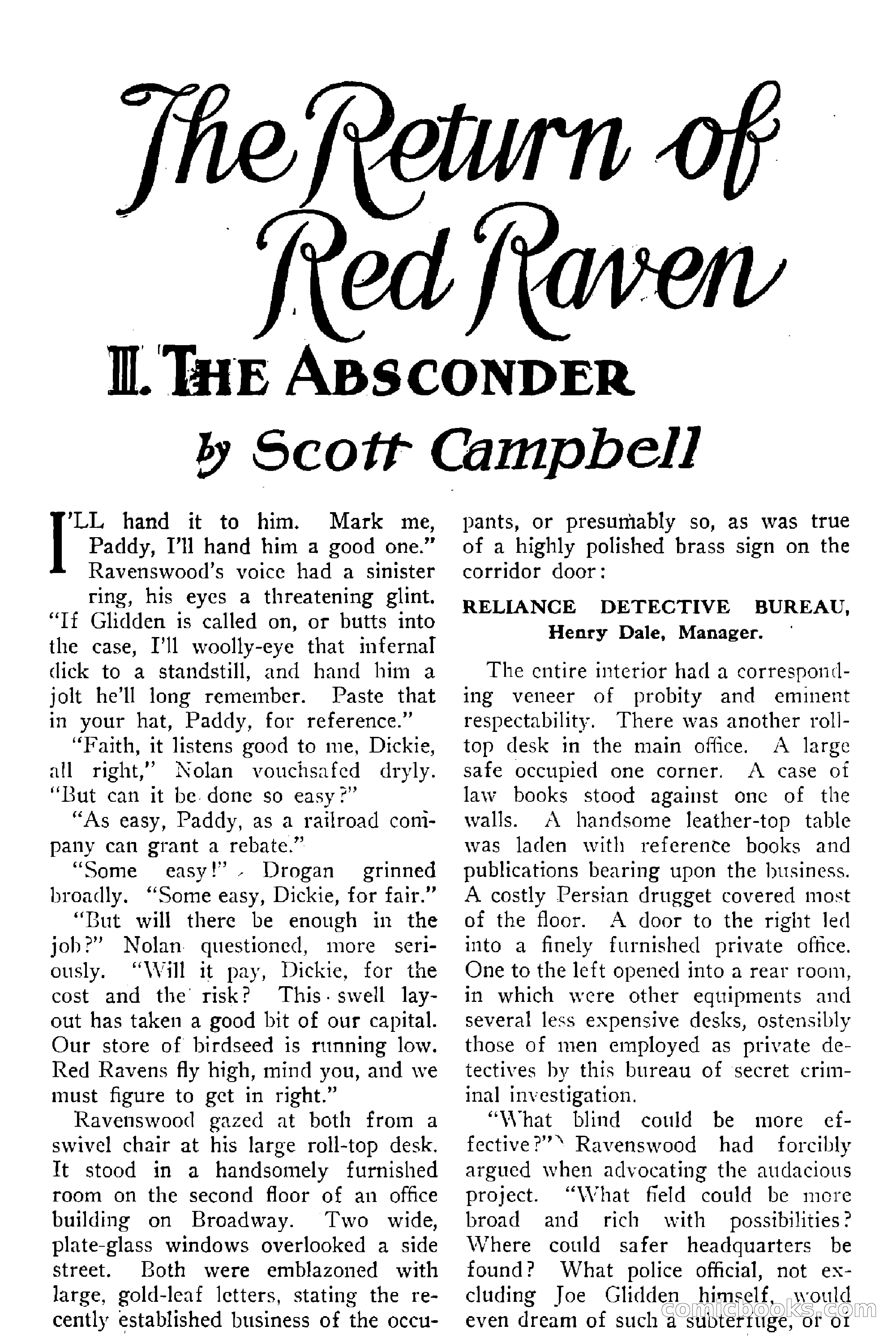 Detective Story Magazine, Vol. 6, No. 1 — page 89 of 132