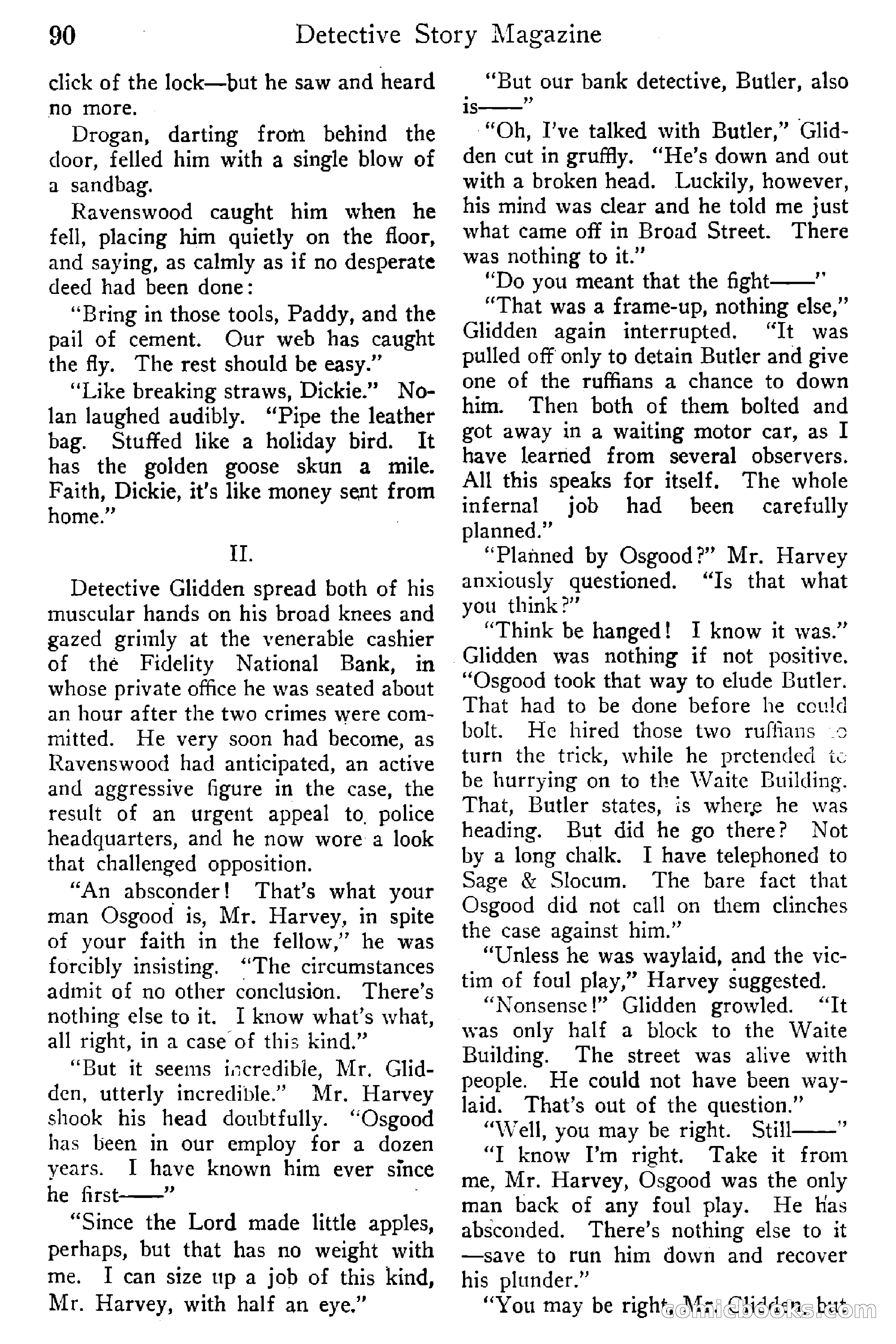 Detective Story Magazine, Vol. 6, No. 1 — page 92 of 132
