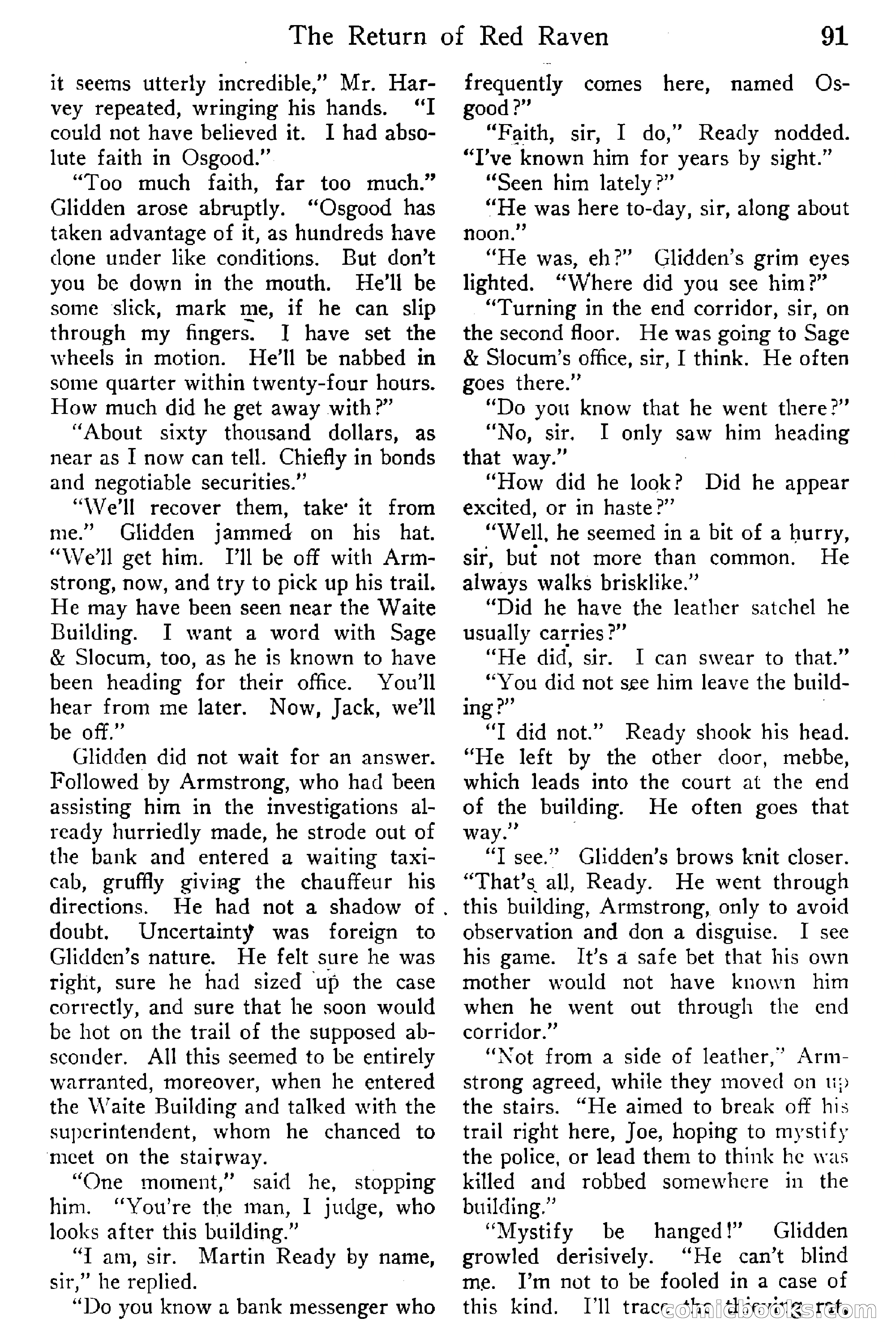 Detective Story Magazine, Vol. 6, No. 1 — page 93 of 132