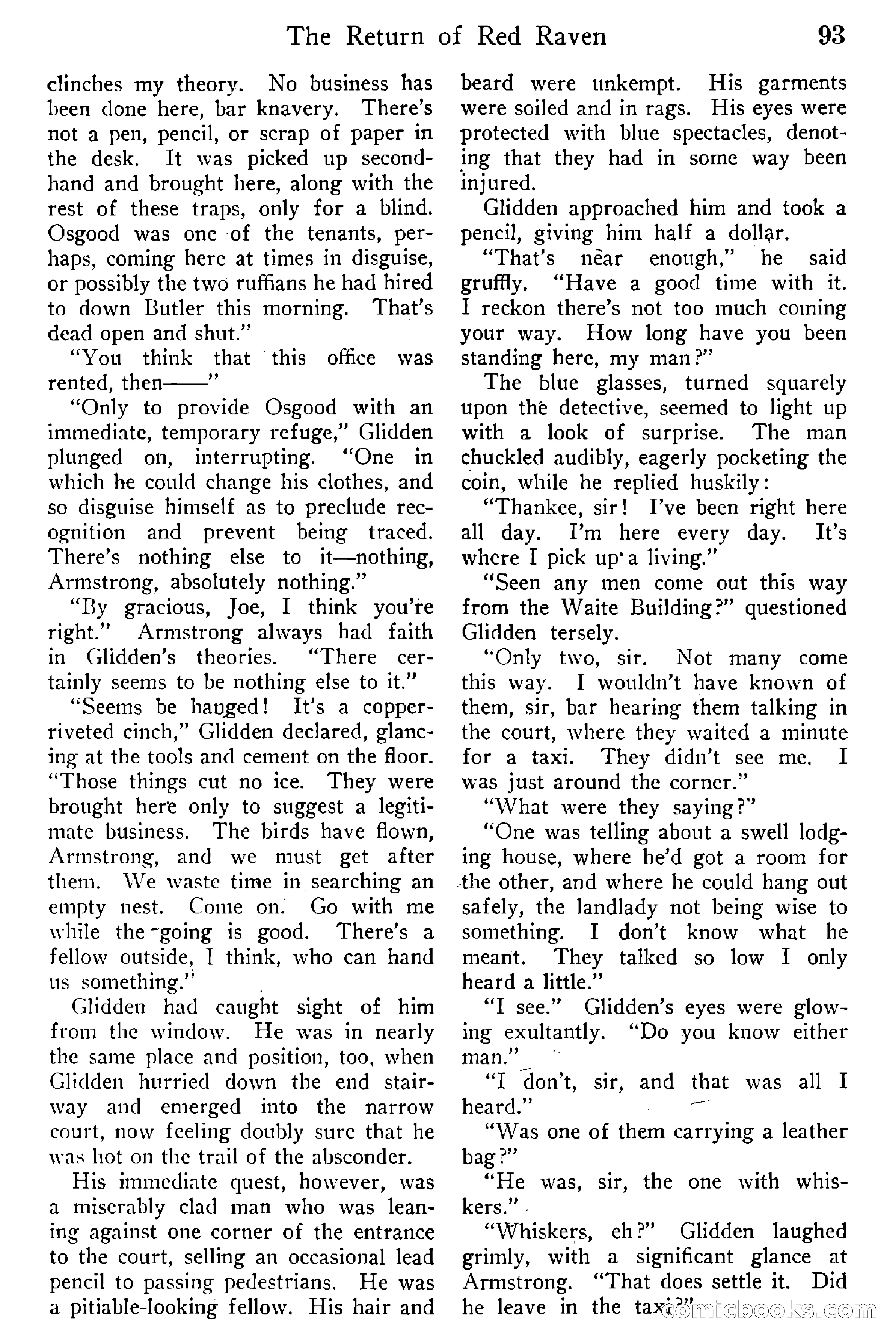 Detective Story Magazine, Vol. 6, No. 1 — page 95 of 132